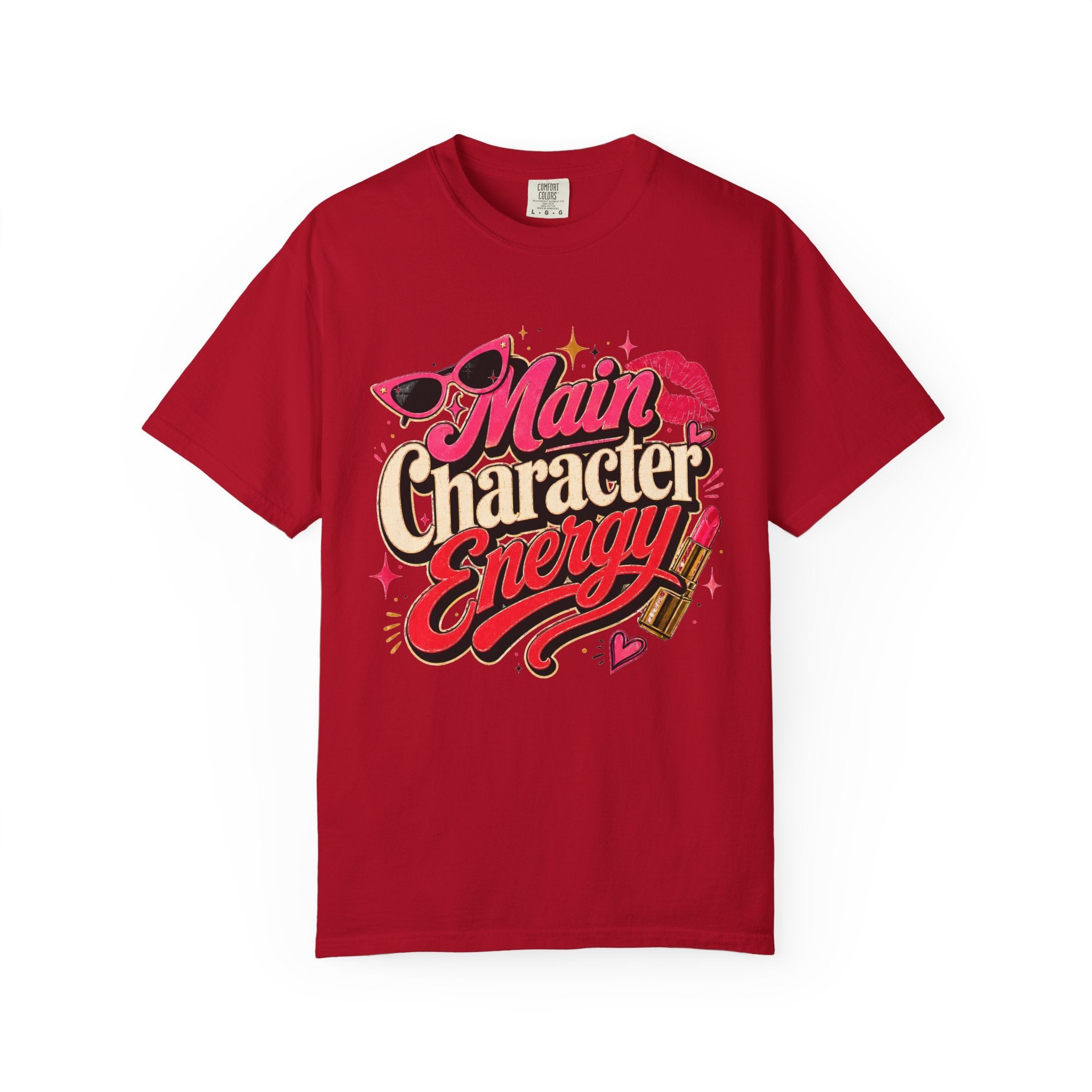 Main Character Energy - Retro Glam Tee
