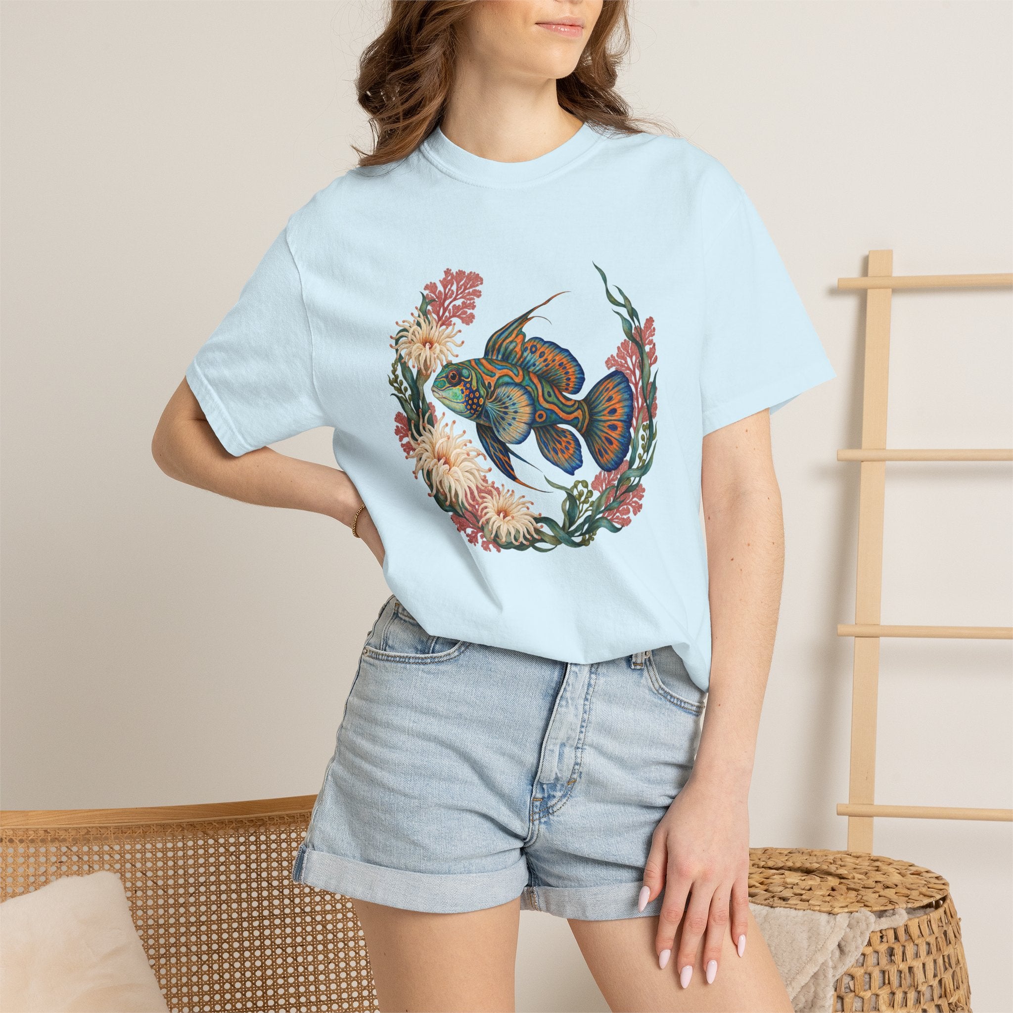 Bernese Mountain Dog Peony Tee