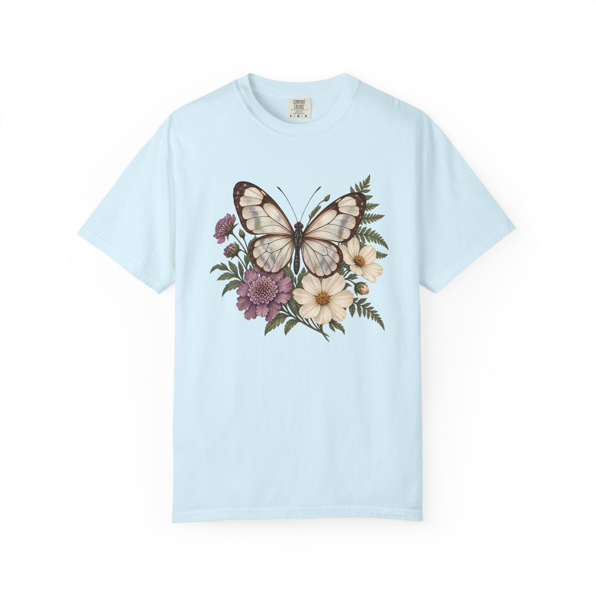 Butterfly Shirt — On Quiet Wings Botanical Tee