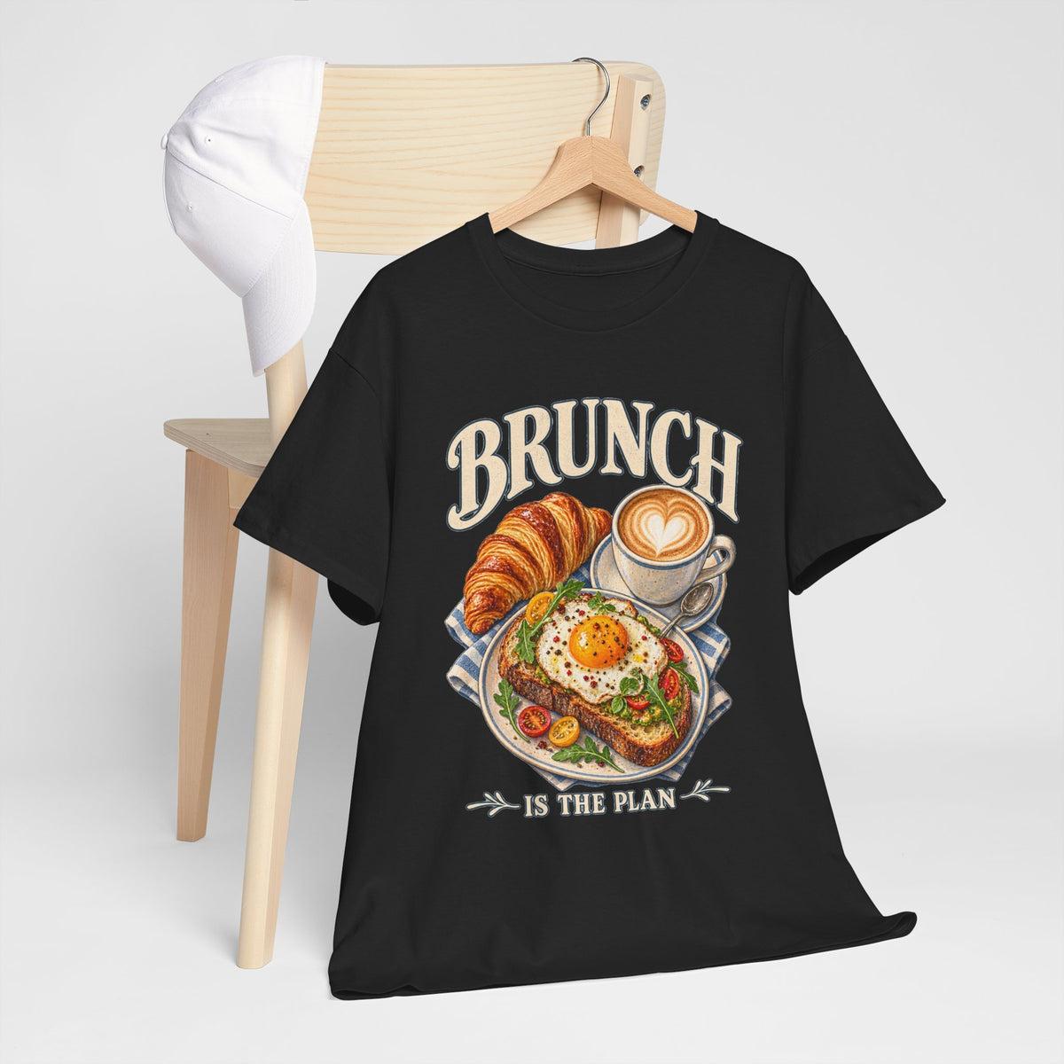 Brunch Is the Plan Funny Brunch T-Shirt