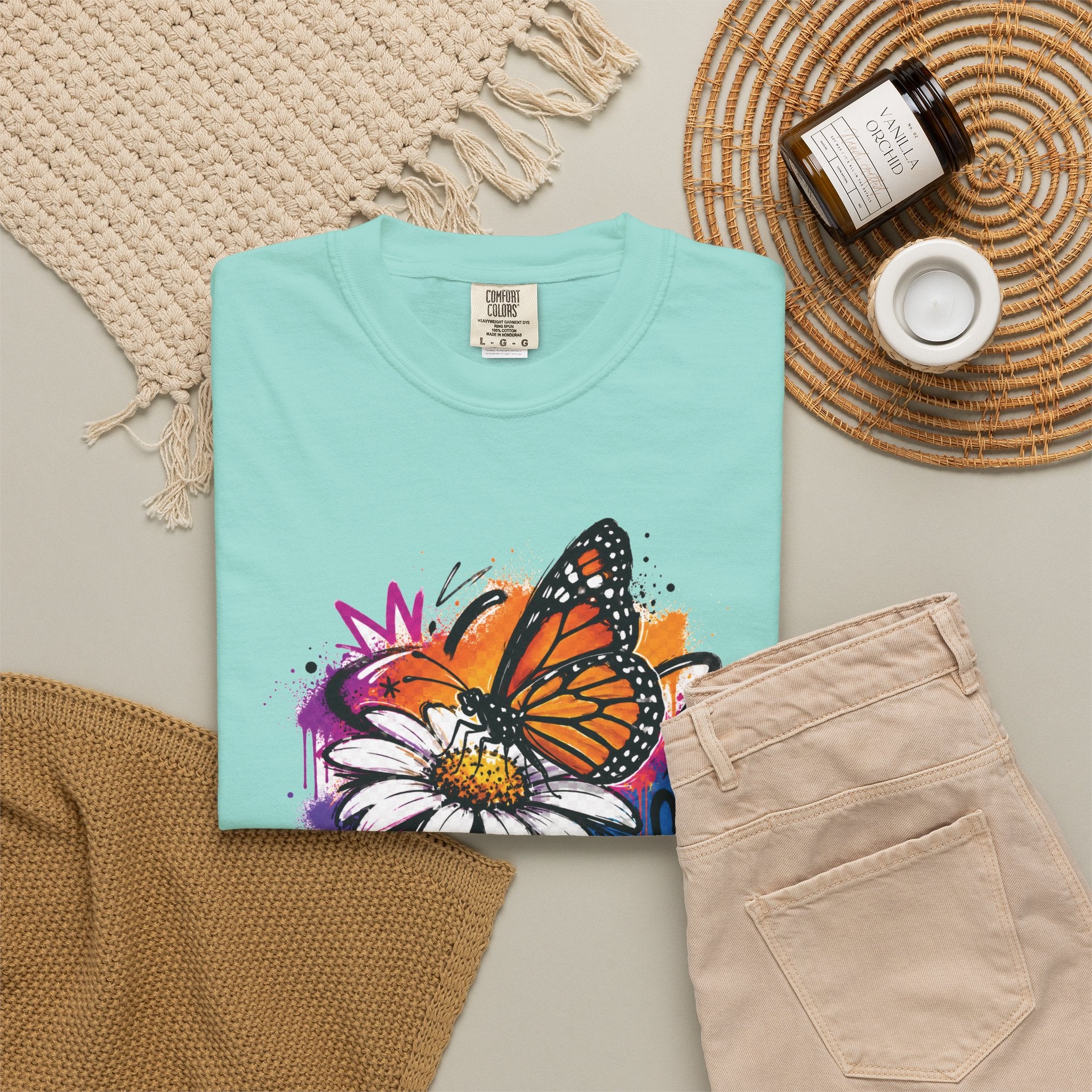 Graffiti Bloom — Tee