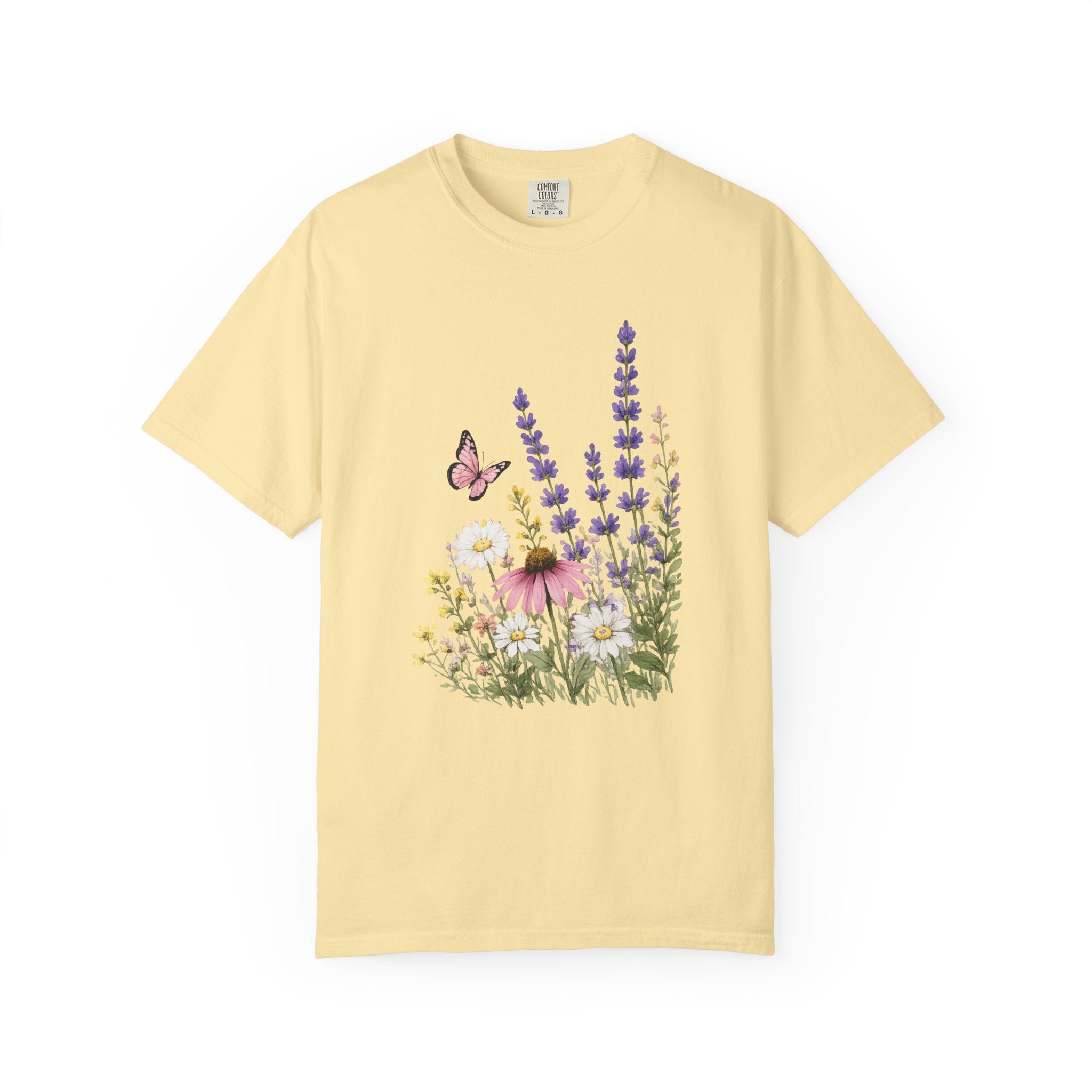 Wildflower Meadow — Botanical Butterfly Tee
