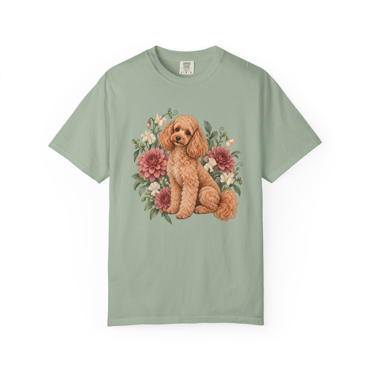 Poodle T-Shirt — Curls & Petals