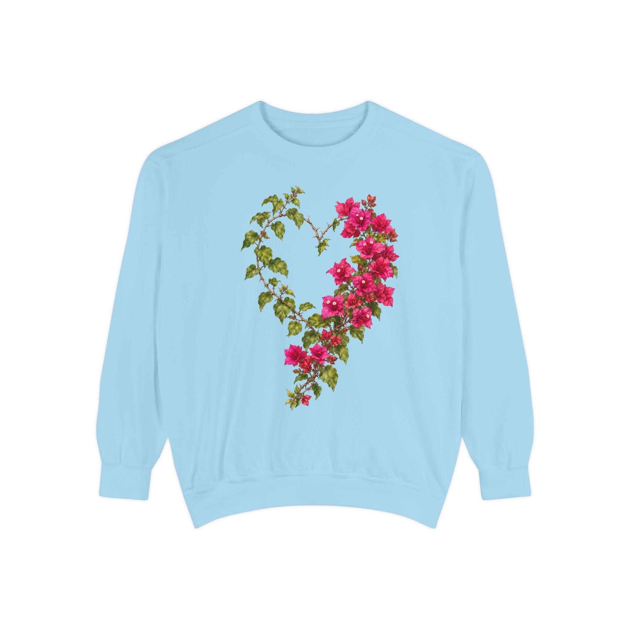 Bougainvillea Heart Sweatshirt