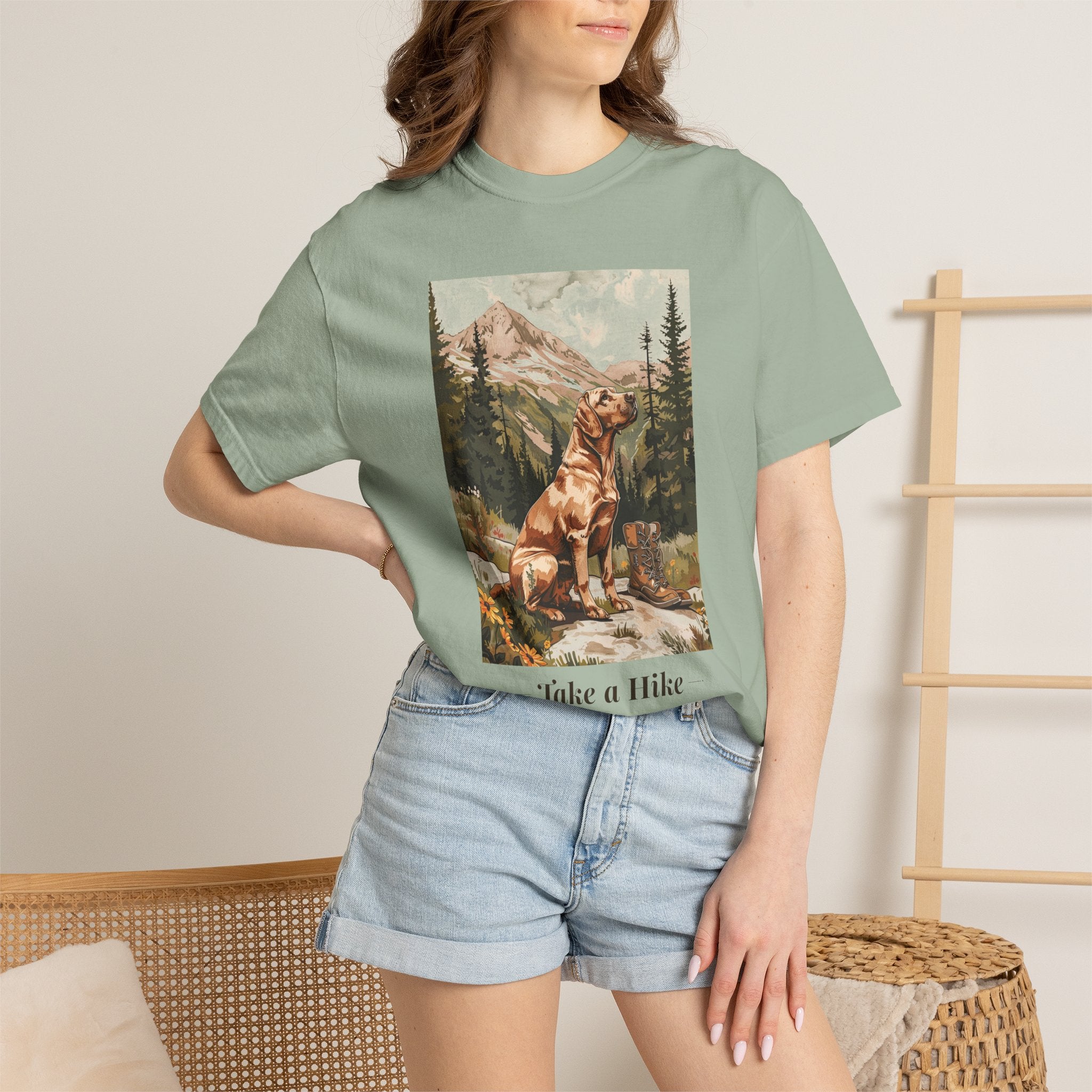Take a Hike - Hiking Dog Tee