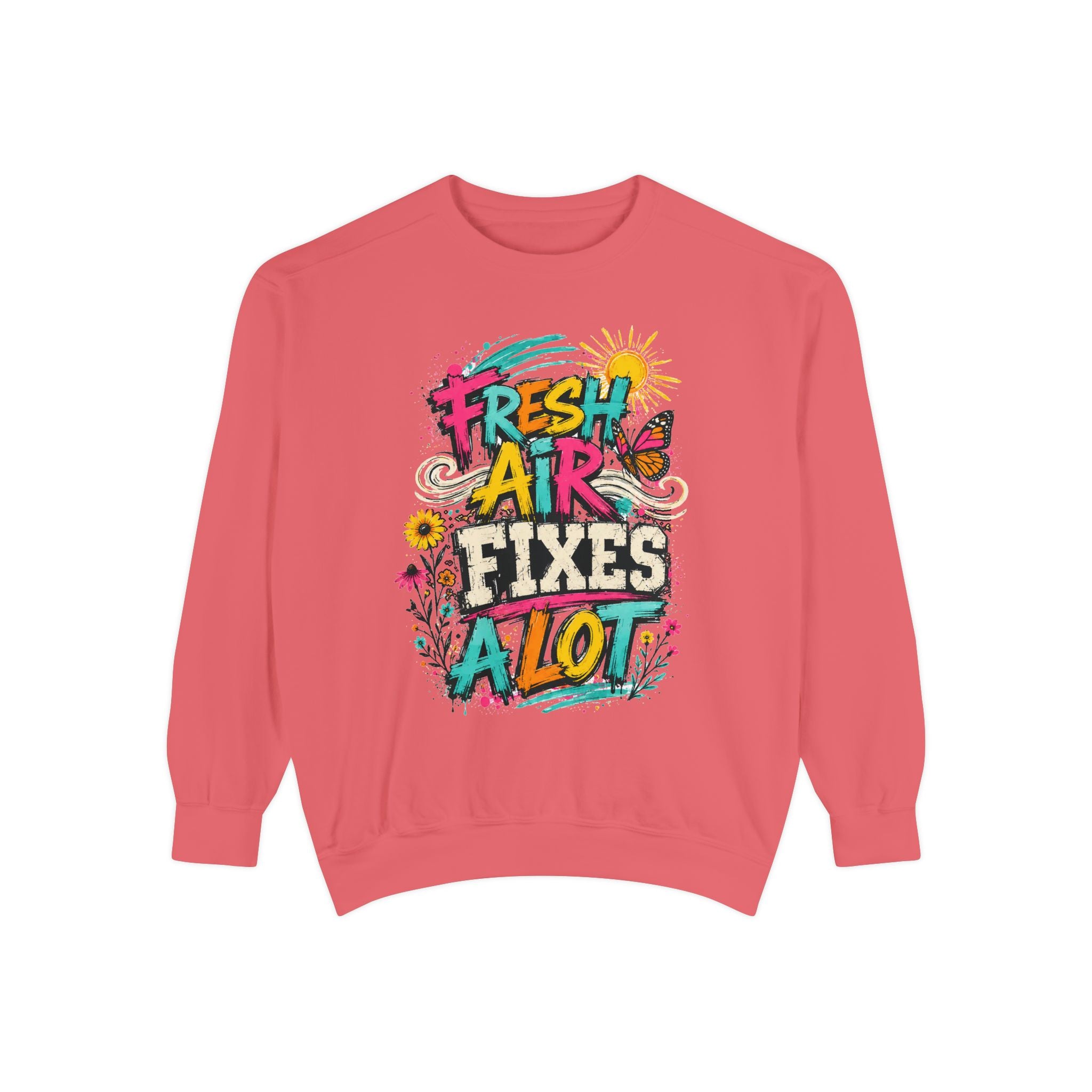 Fresh Air Fixes a Lot Sweatshirt