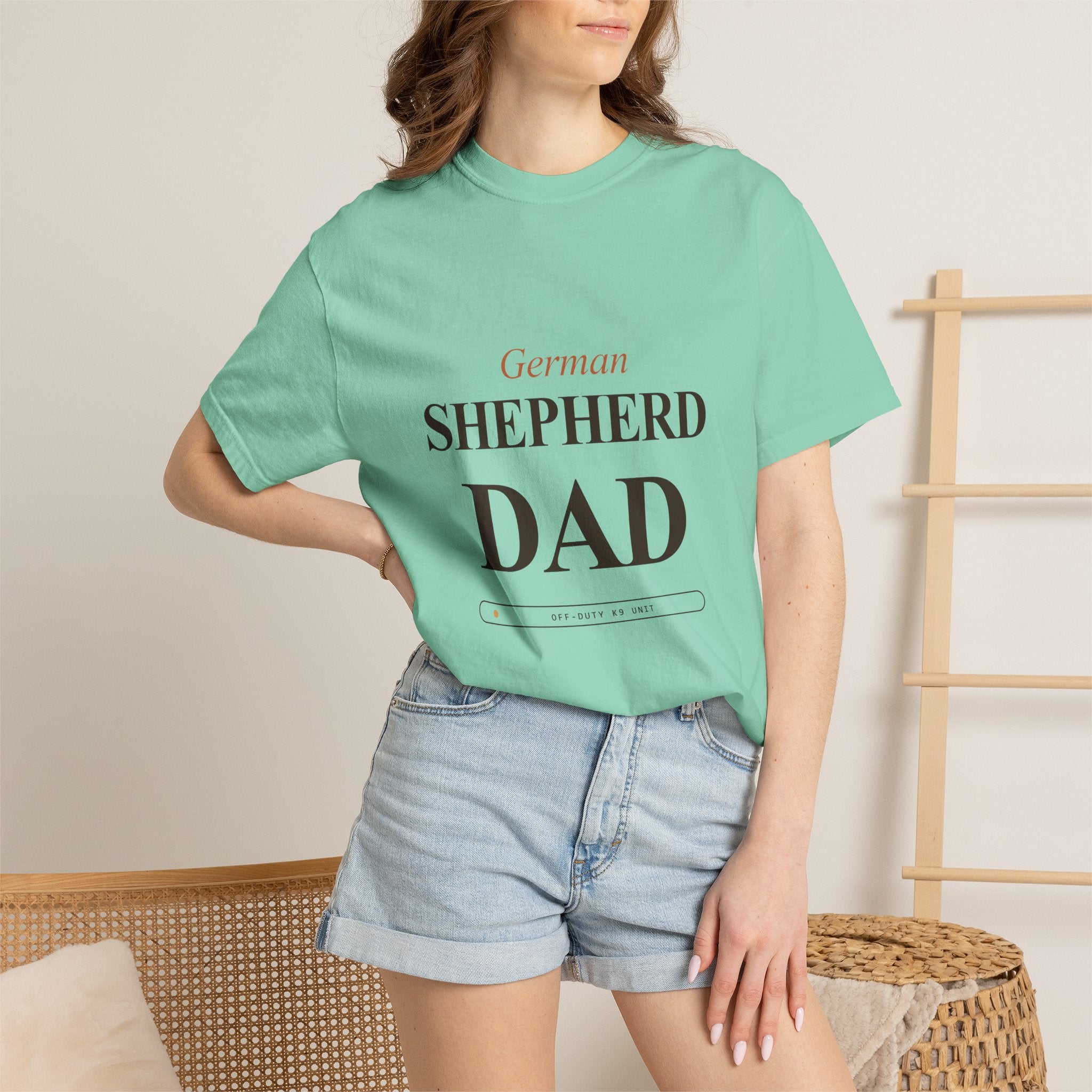 Off-Duty K9 Unit - German Shepherd Dad