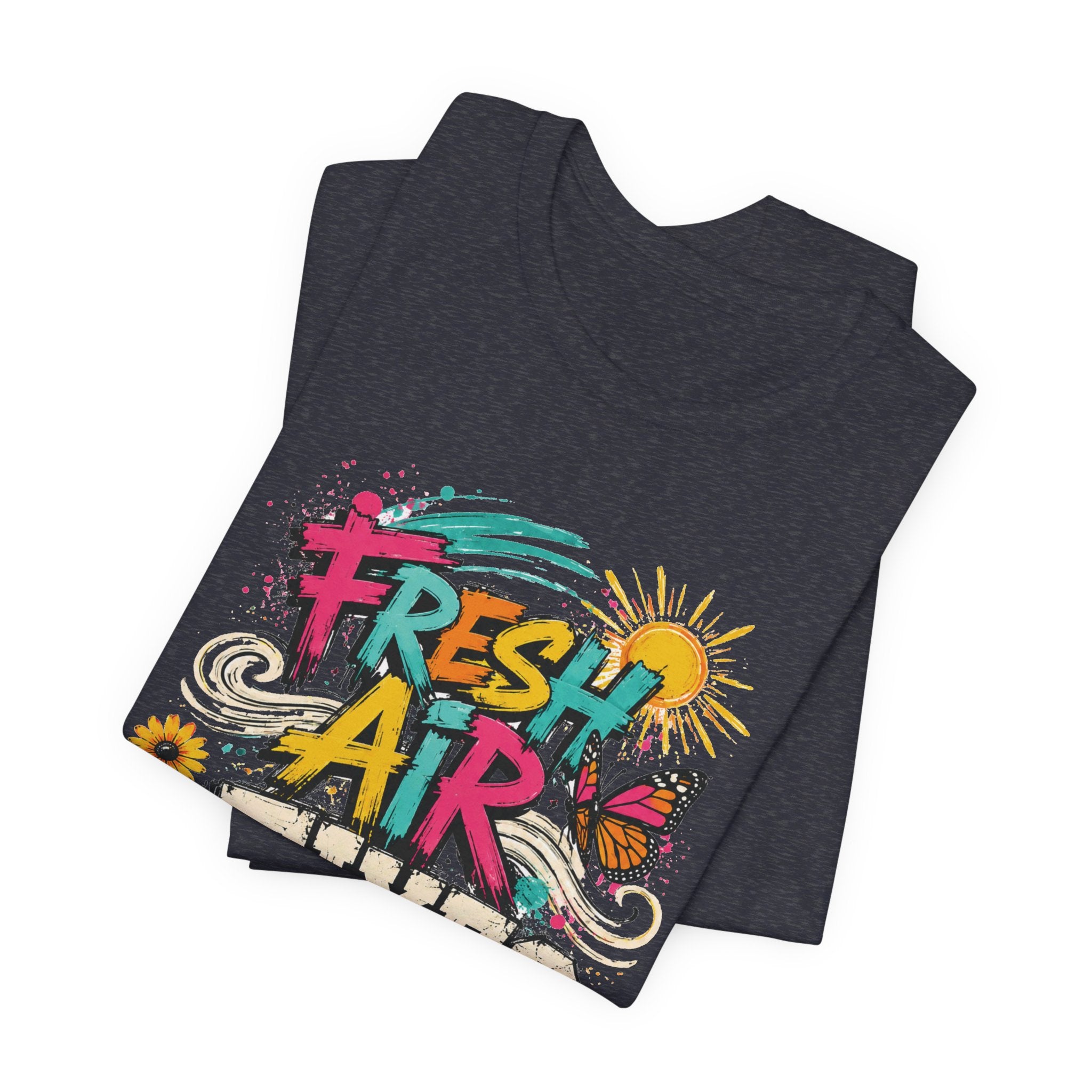 Fresh Air Fixes a Lot T-Shirt — Garment-Dyed Cotton