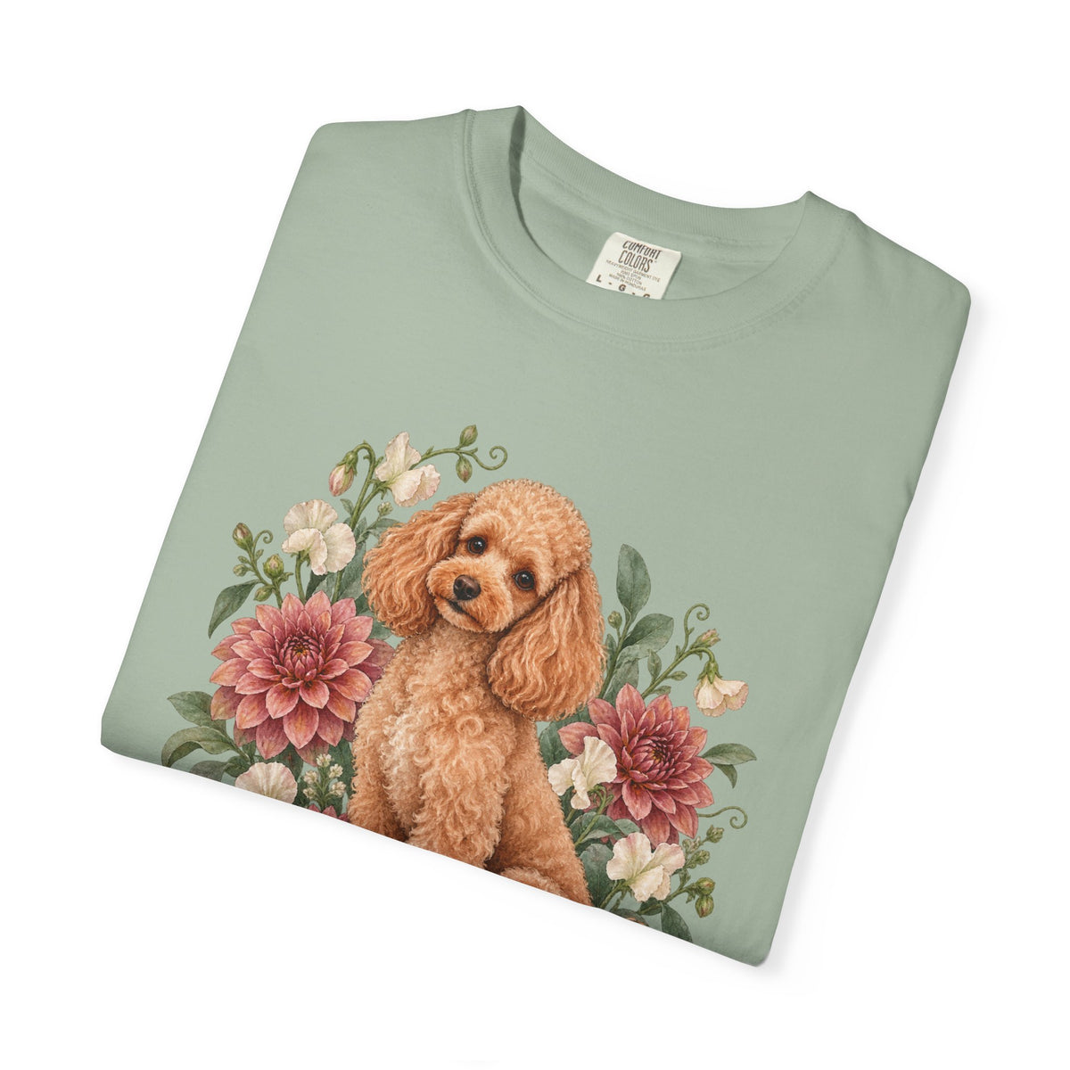 Poodle T-Shirt — Curls & Petals