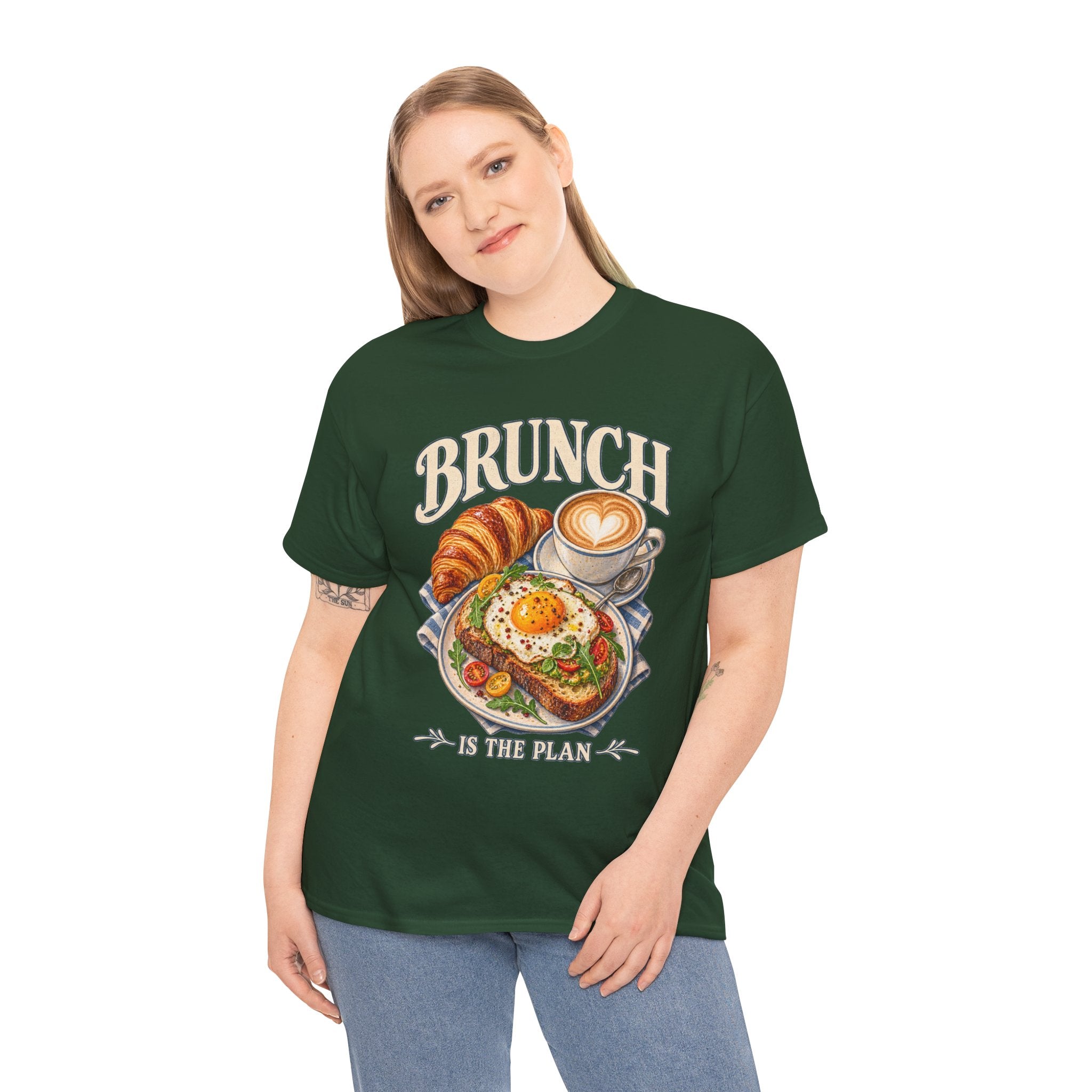 Brunch Is the Plan Funny Brunch T-Shirt