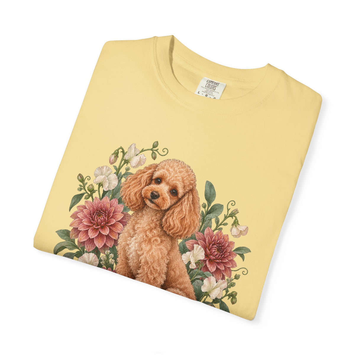 Poodle T-Shirt — Curls & Petals