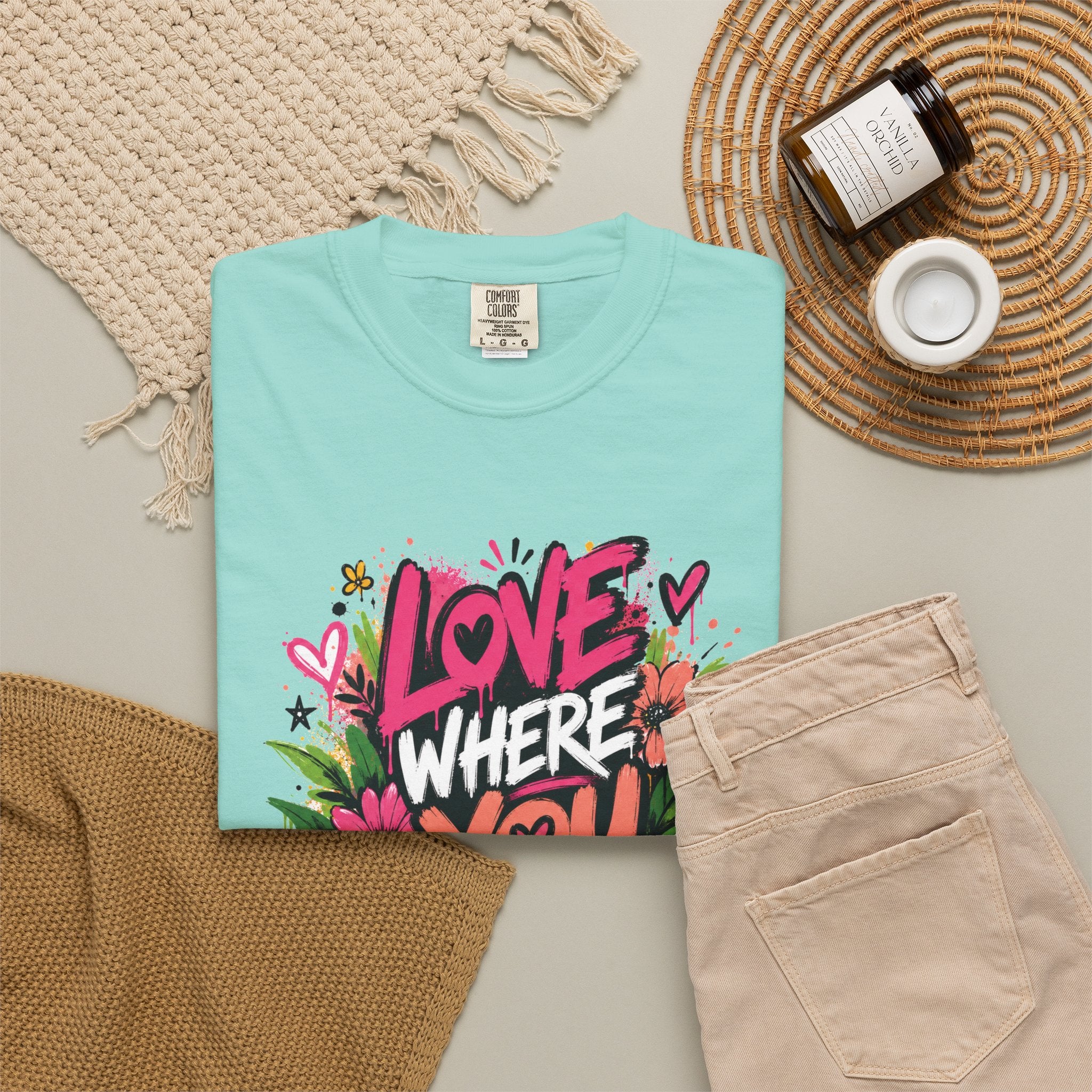 Love Where You Are — Graffiti Tee
