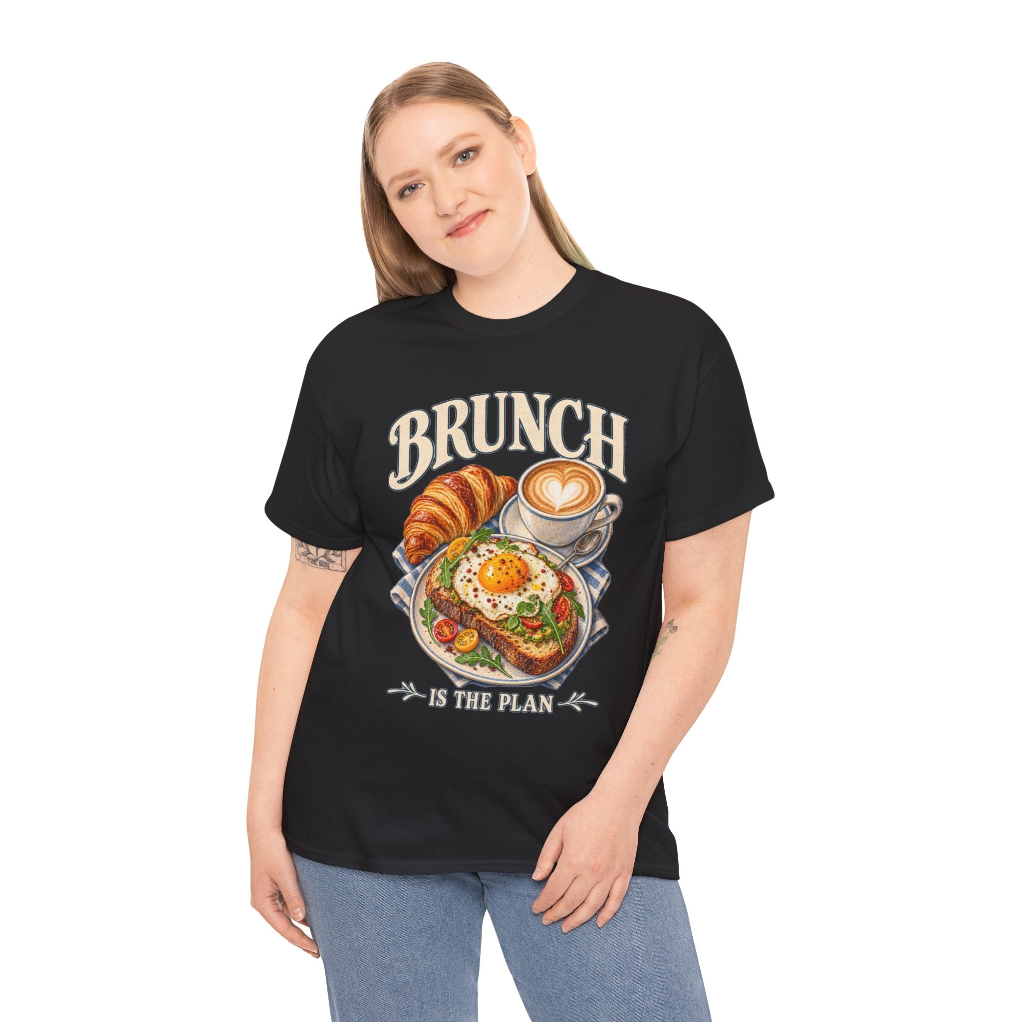 Brunch Is the Plan Funny Brunch T-Shirt