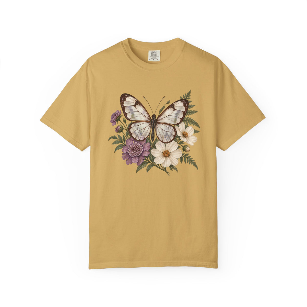 Butterfly Shirt — On Quiet Wings Botanical Tee