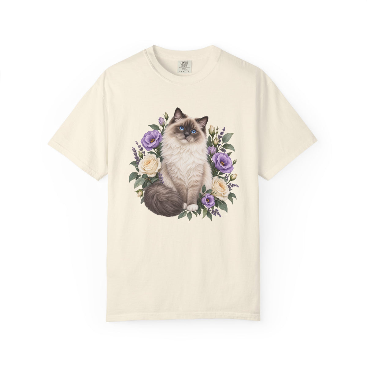 Hoopoe Hollyhock Tee