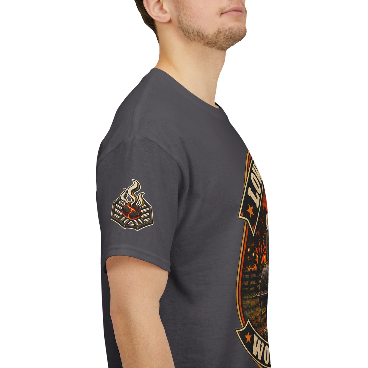 Low. Slow. Work It. BBQ Smoker T-Shirt