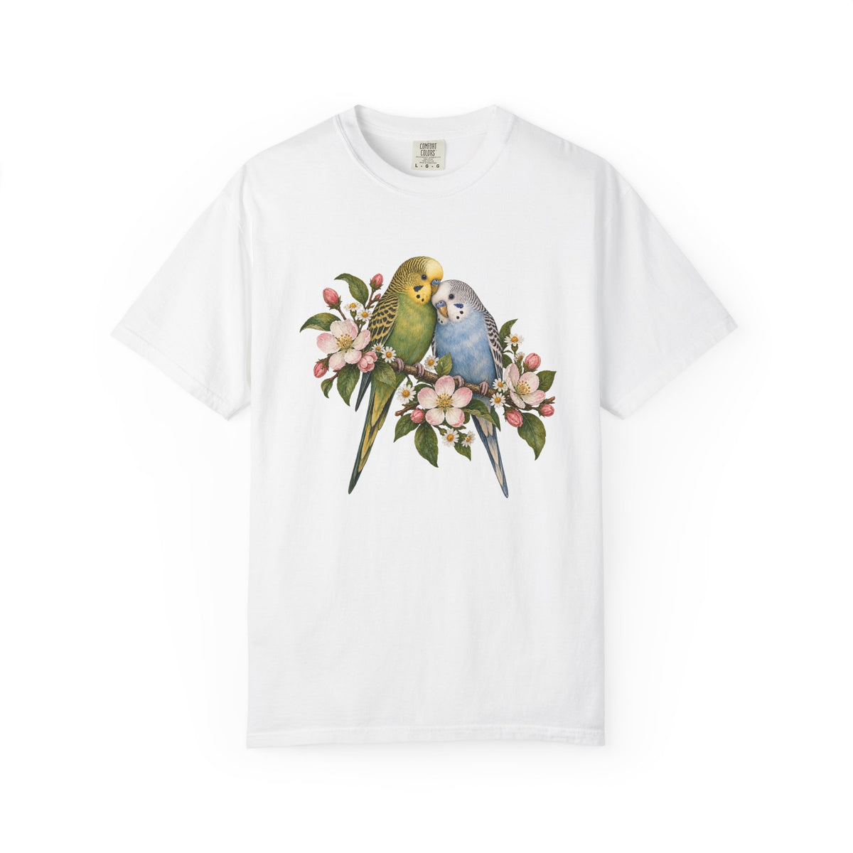 Budgie Parakeet T-Shirt — Where You Perch