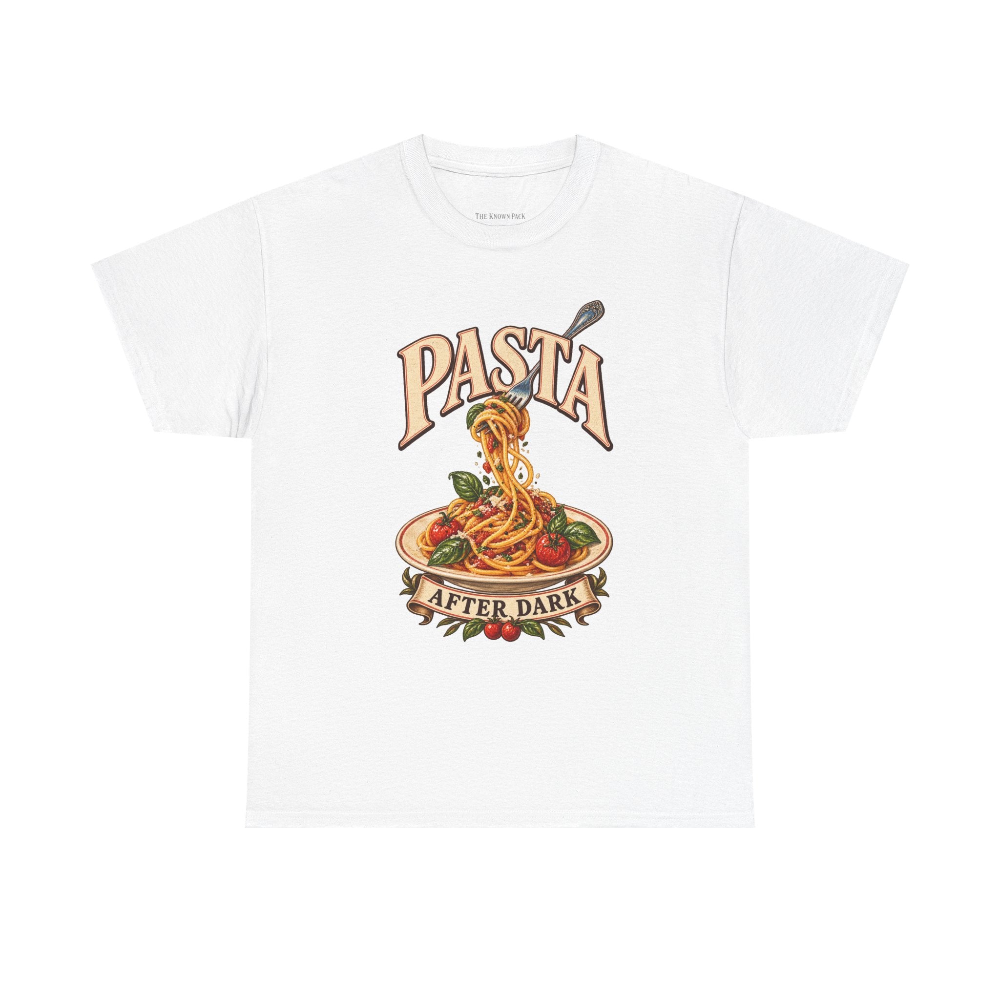 Pasta After Dark Late Night Cooking T-Shirt