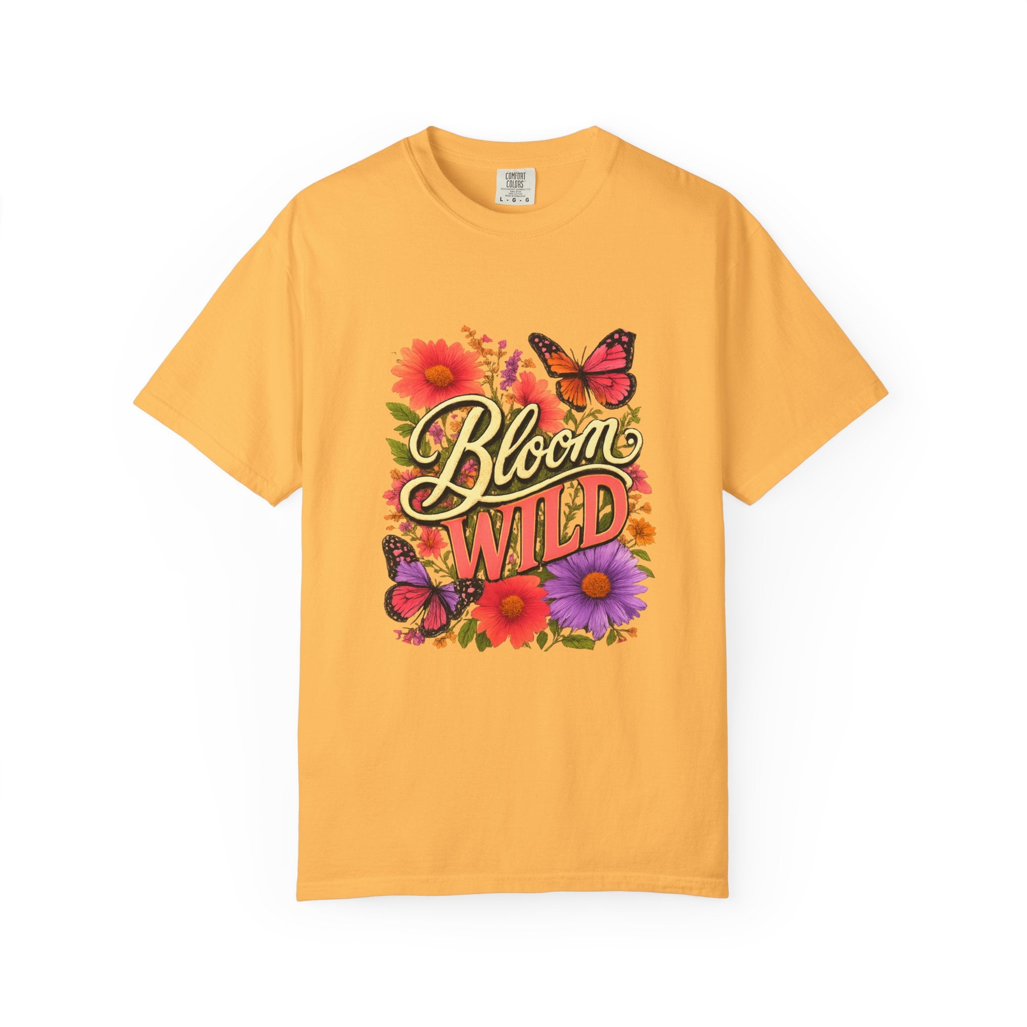 Bloom Wild - Vibrant Butterfly Wildflower Tee