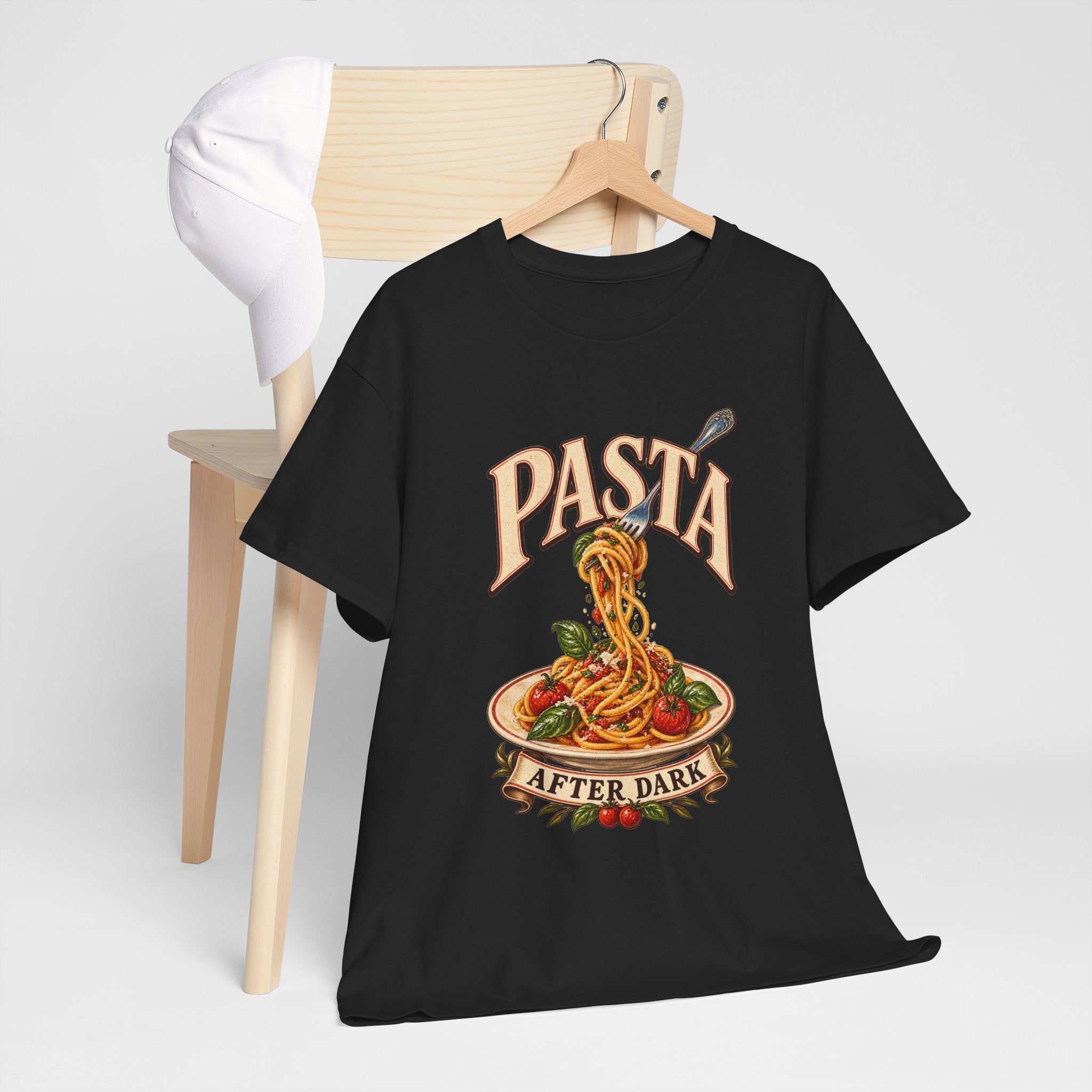 Pasta After Dark Late Night Cooking T-Shirt