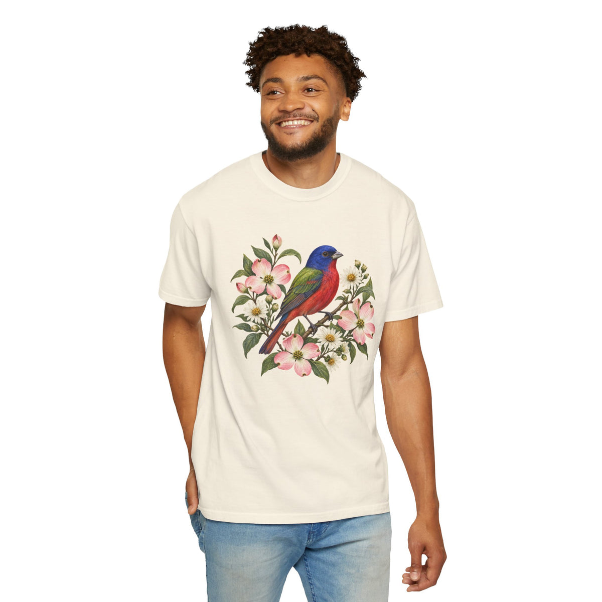 Painted Bunting T-Shirt — A Song in Color