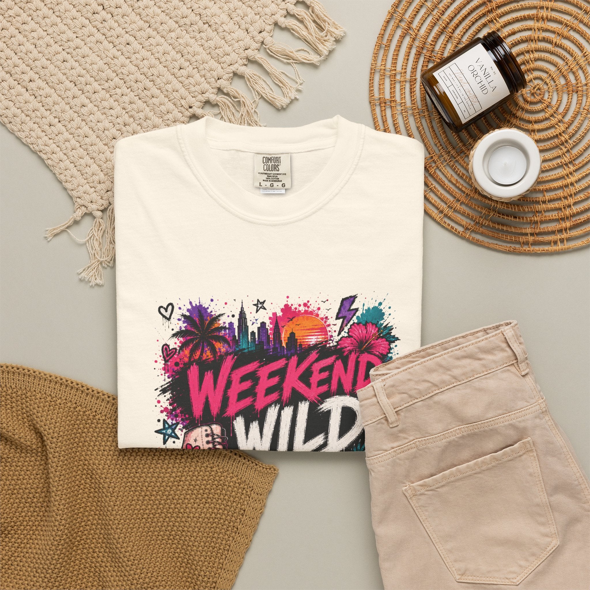 Weekend Wild — Graffiti Tee