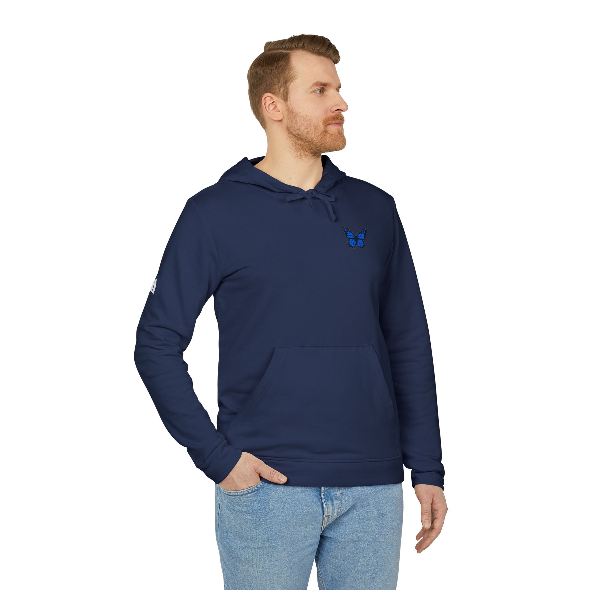 Monarch Butterfly — adidas Fleece Hoodie