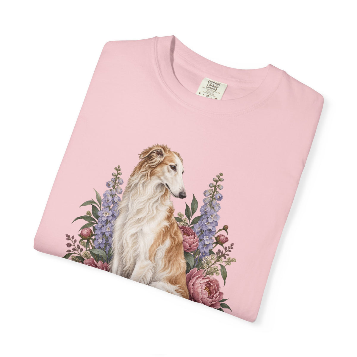 Borzoi T-Shirt — Poetry in Bloom