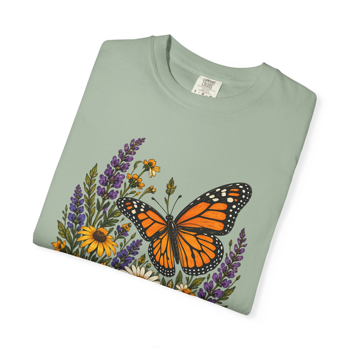 She Brought the Summer — Monarch Butterfly T-Shirt