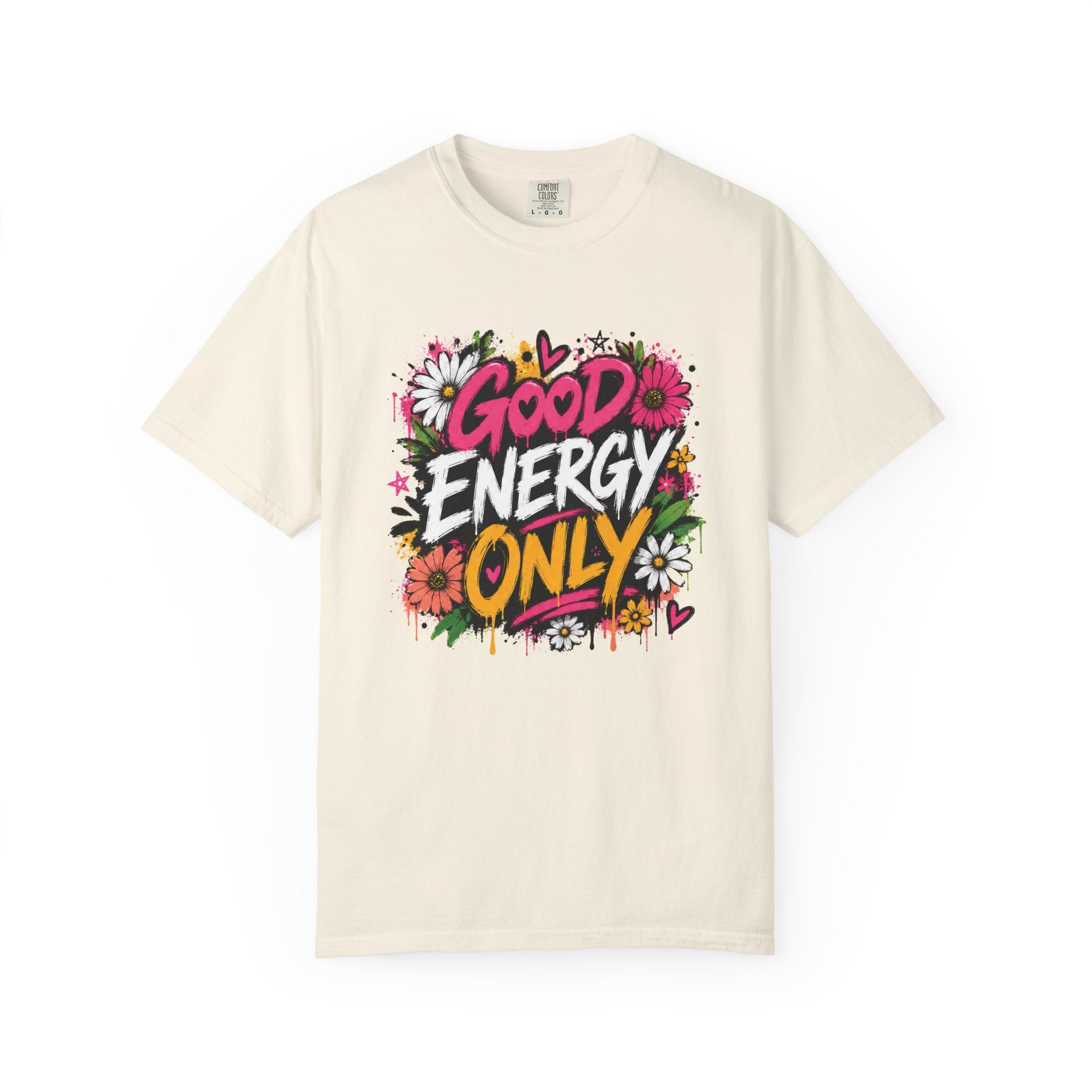 Good Energy Only — Graffiti Tee