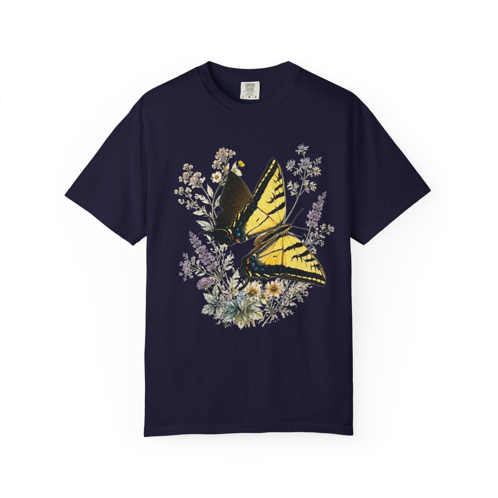 Swallowtail Butterfly - Botanical Wildflower Tee