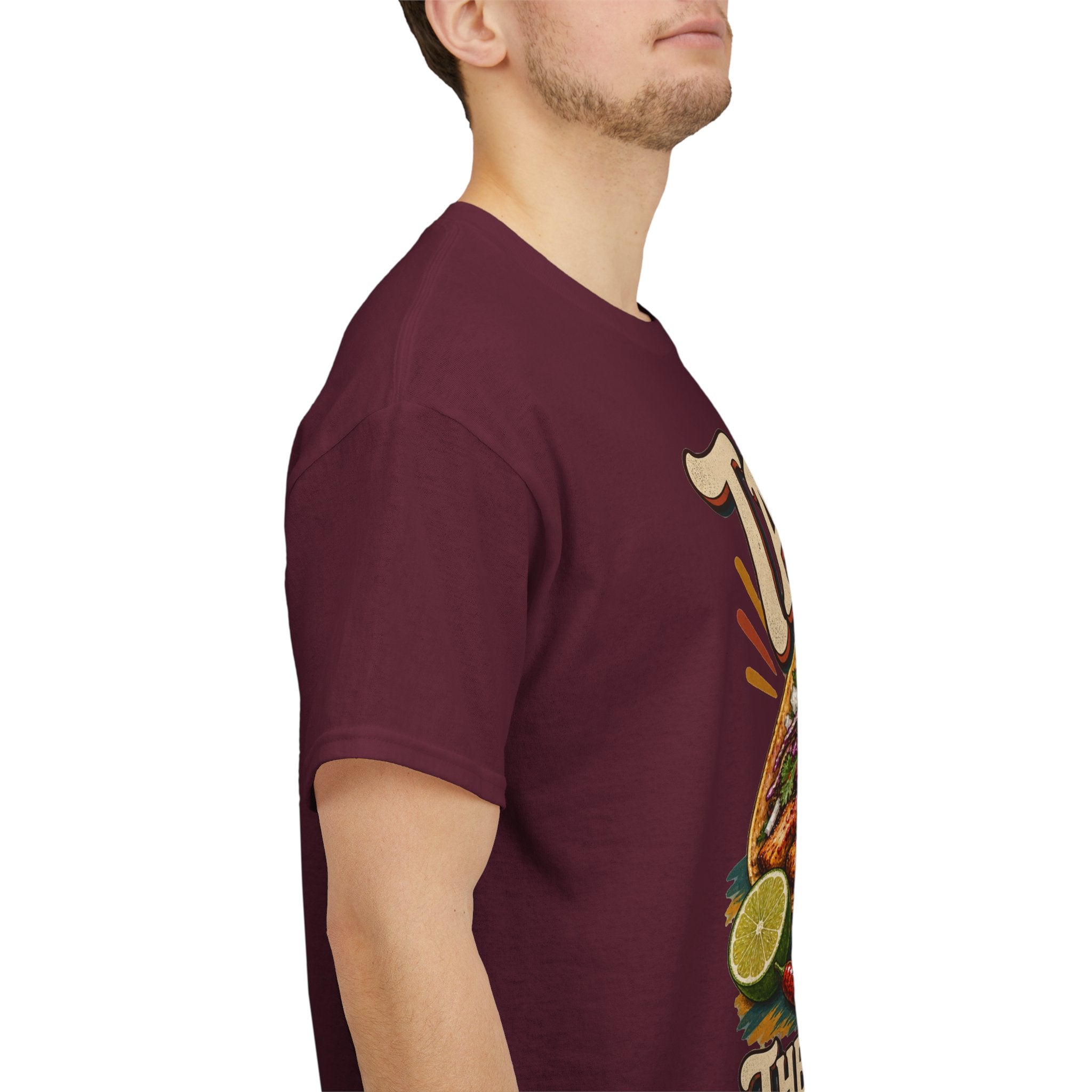 Tacos. Then Talk. Funny Taco T-Shirt