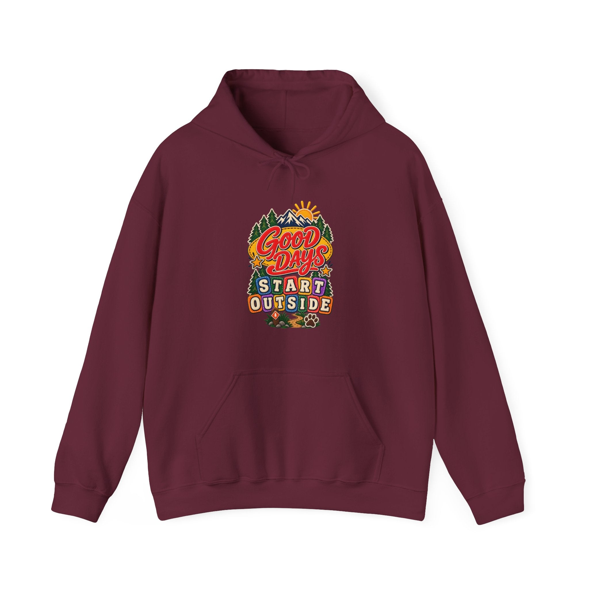 Good Days Start Outside Hoodie — Soft Fleece