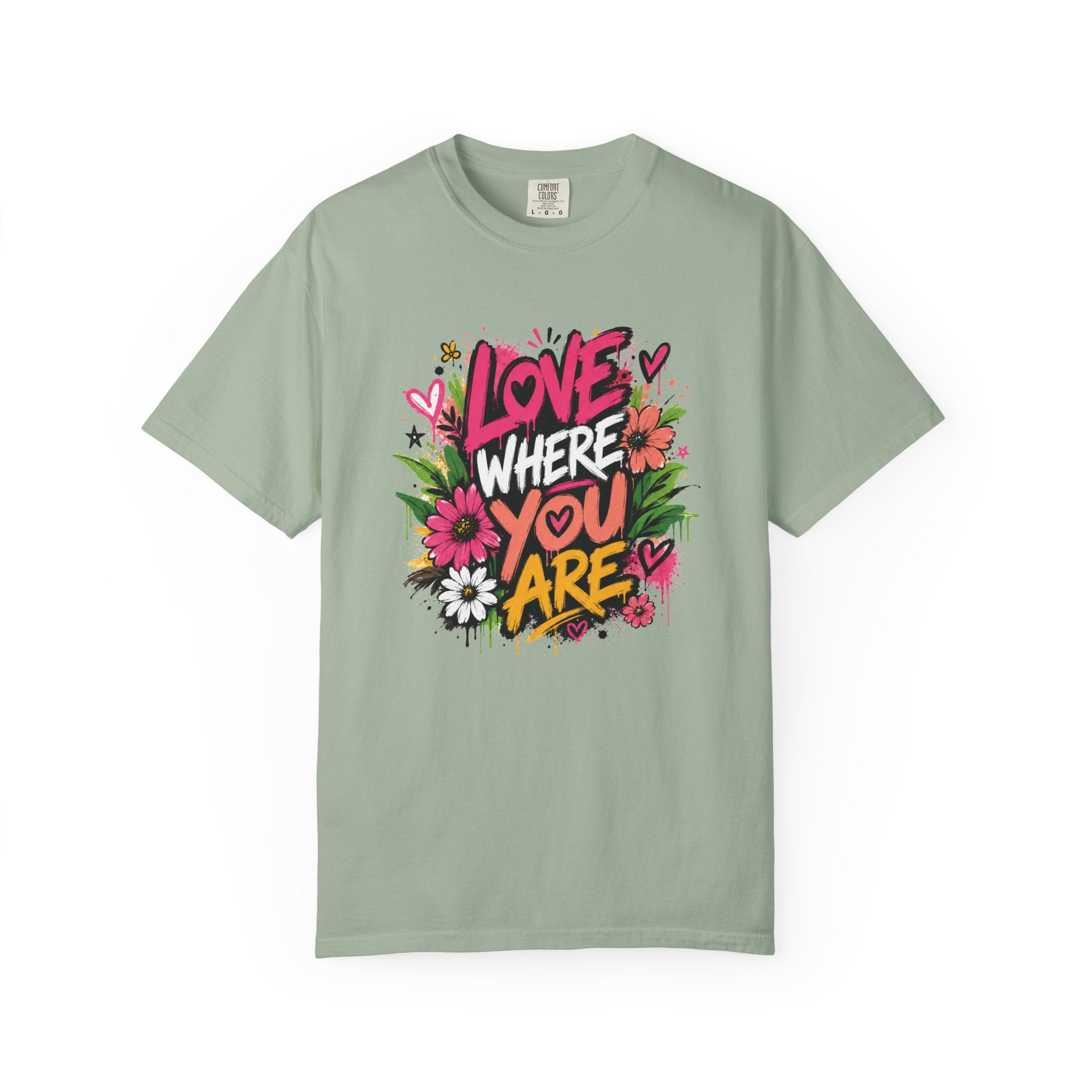 Love Where You Are — Graffiti Tee