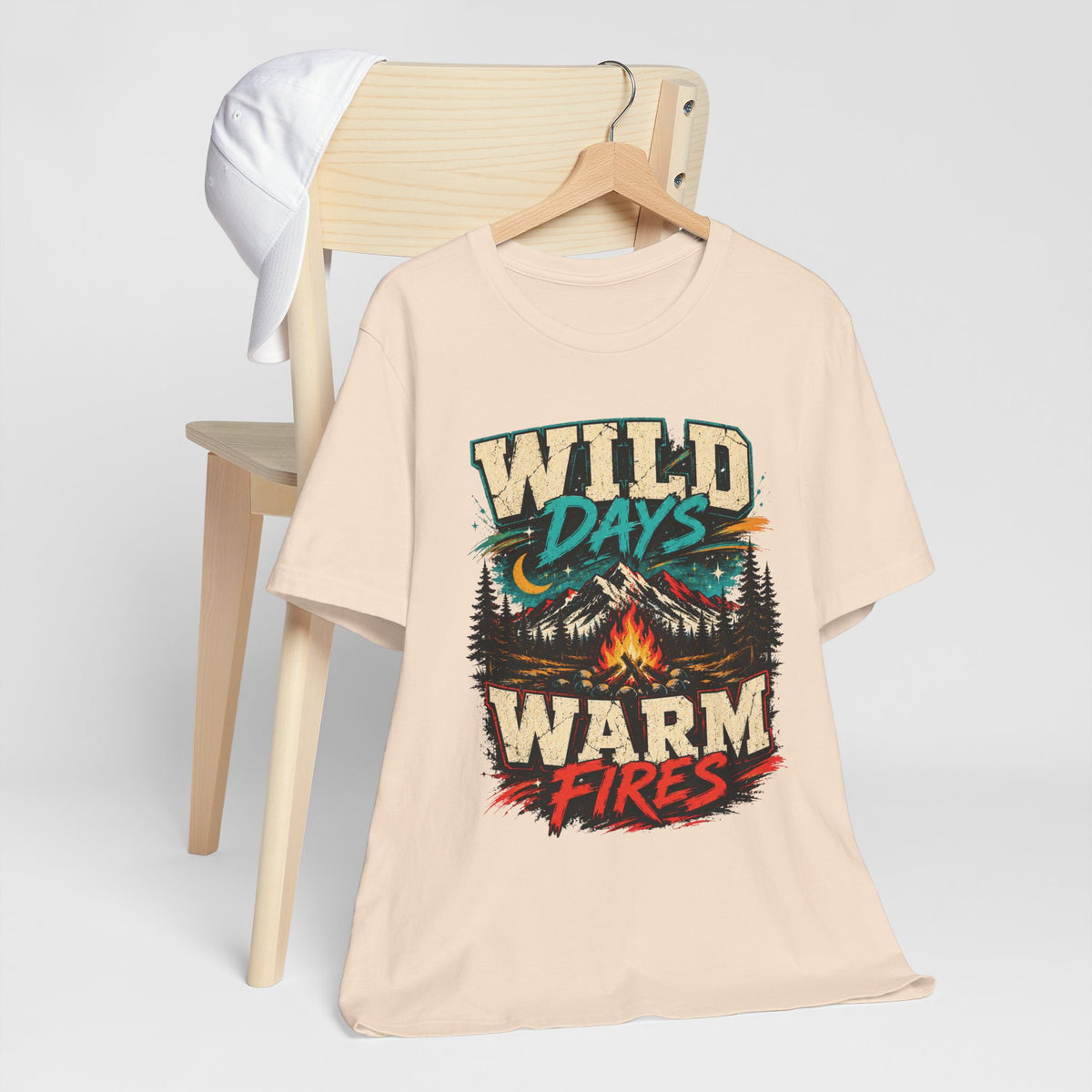 Wild Days Warm Fires Outdoors T-Shirt