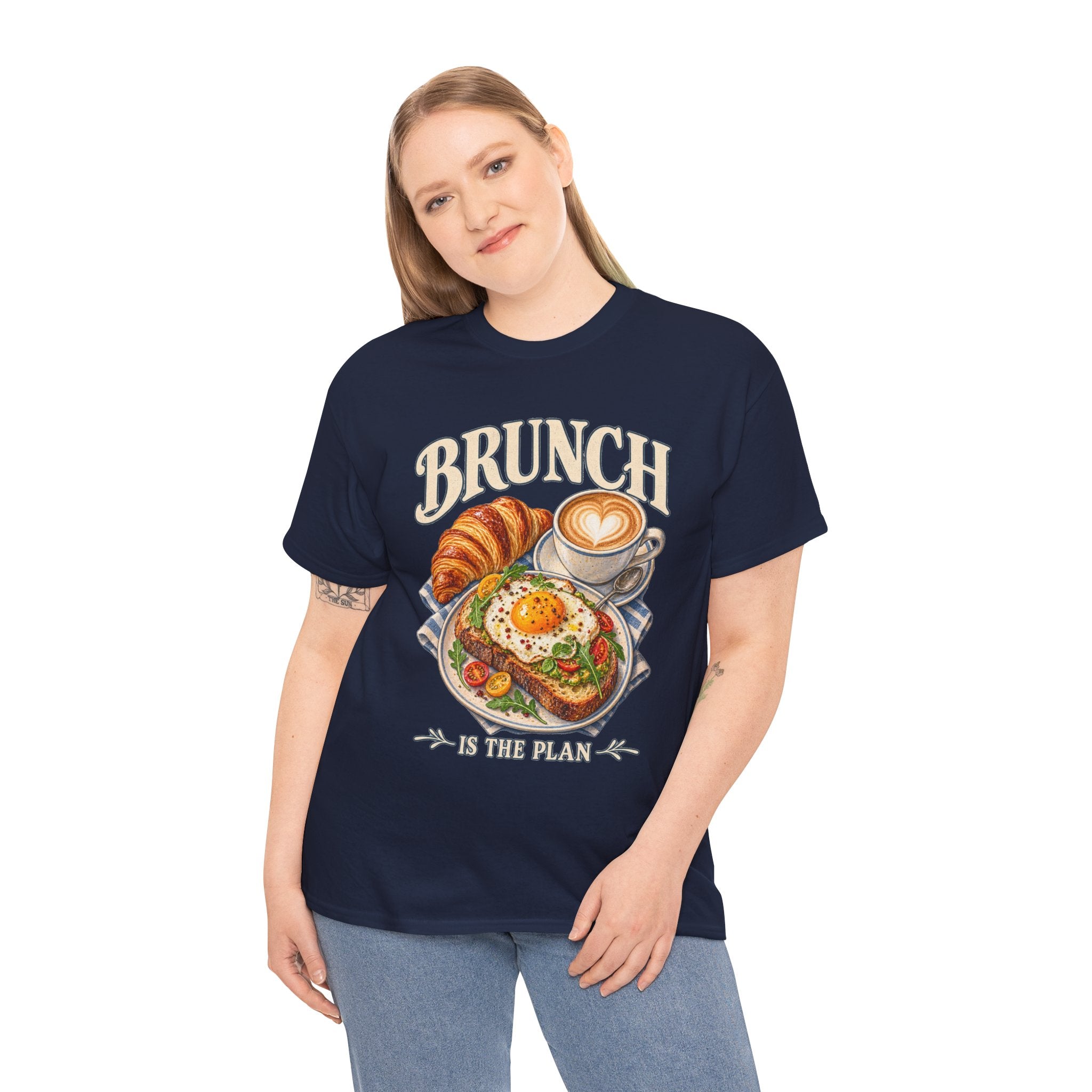Brunch Is the Plan Funny Brunch T-Shirt