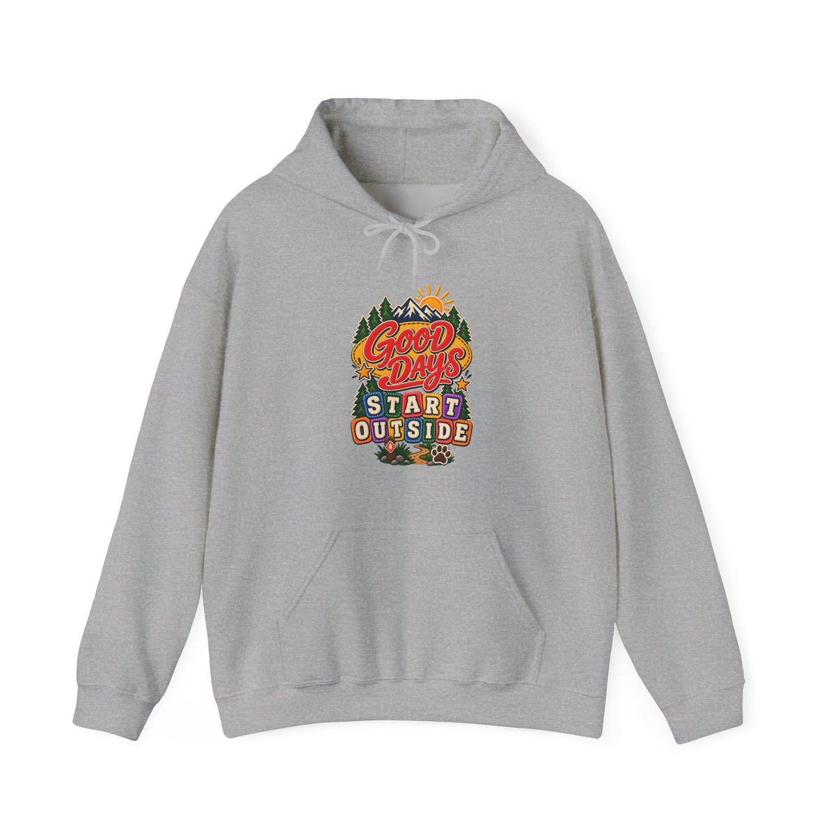 Good Days Start Outside Hoodie — Soft Fleece