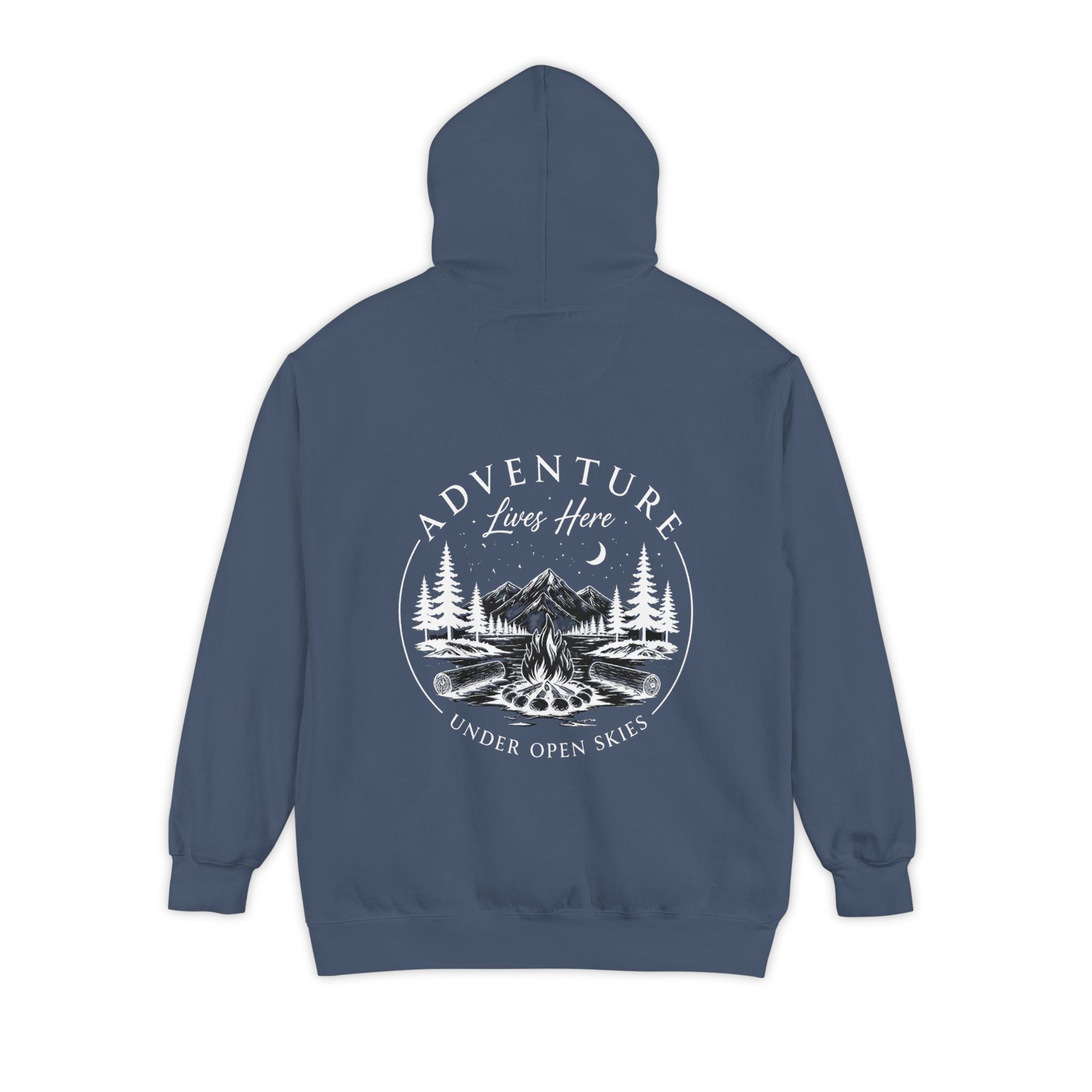 The Adventure Lives Here Campfire Hoodie