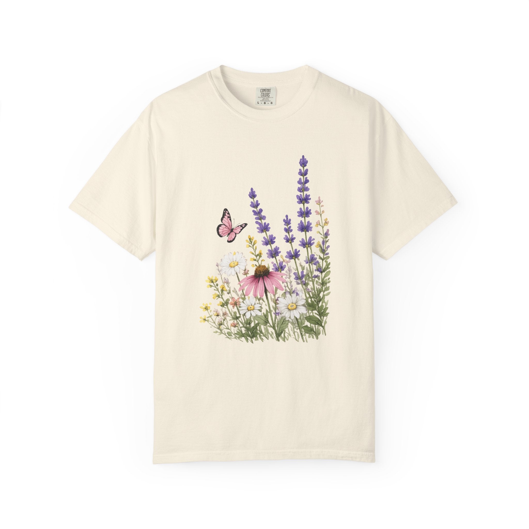 Wildflower Meadow — Botanical Butterfly Tee
