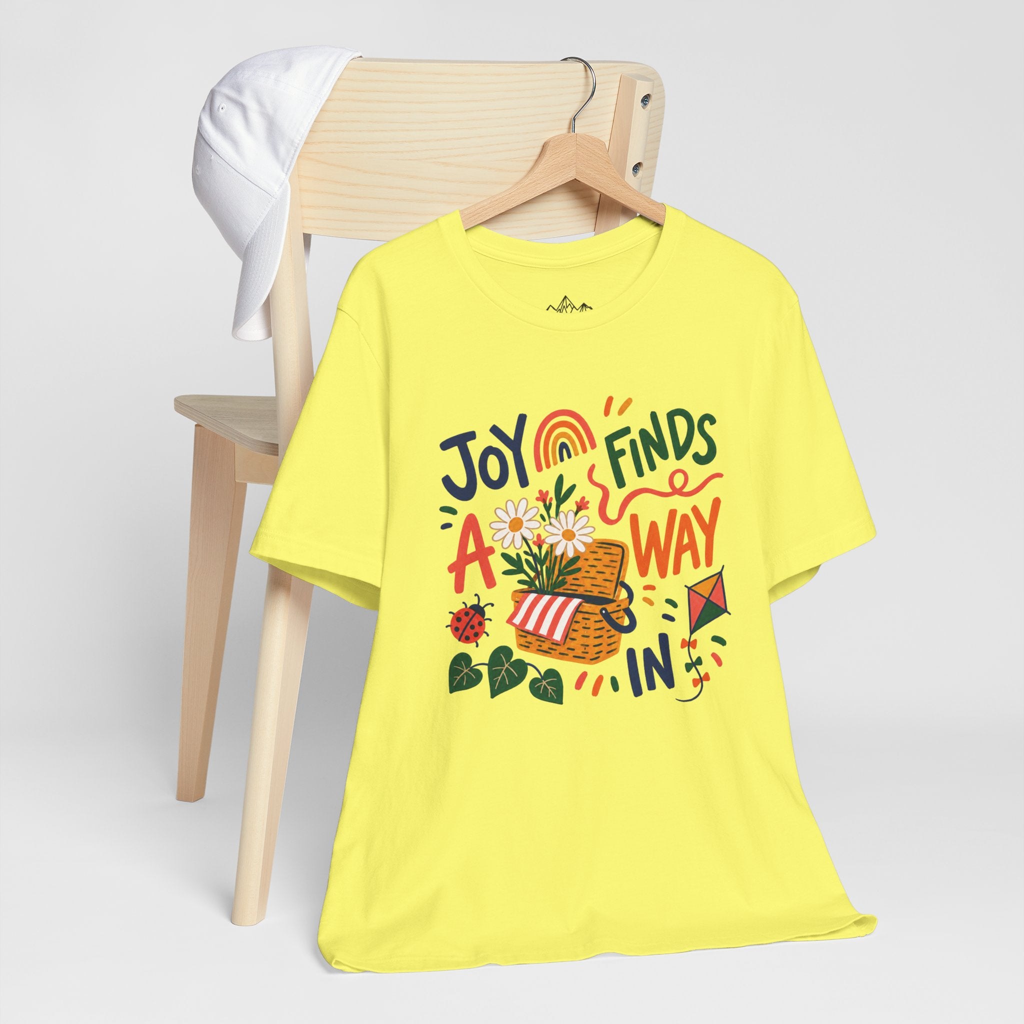 Joy Finds a Way In T-Shirt — Soft Everyday Cotton