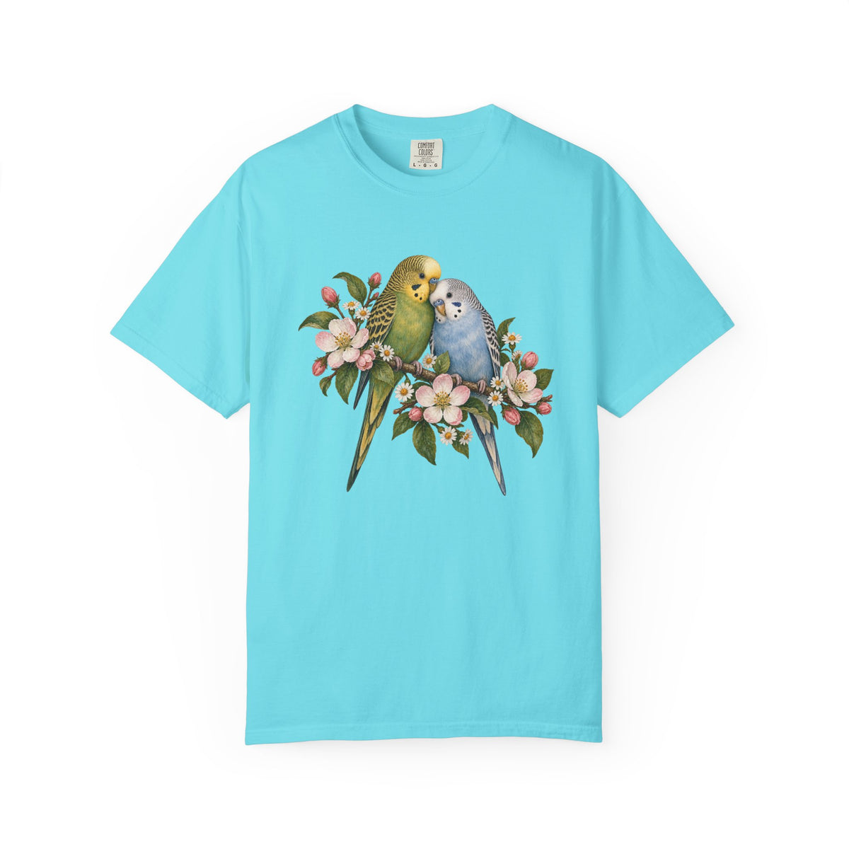 Budgie Parakeet T-Shirt — Where You Perch