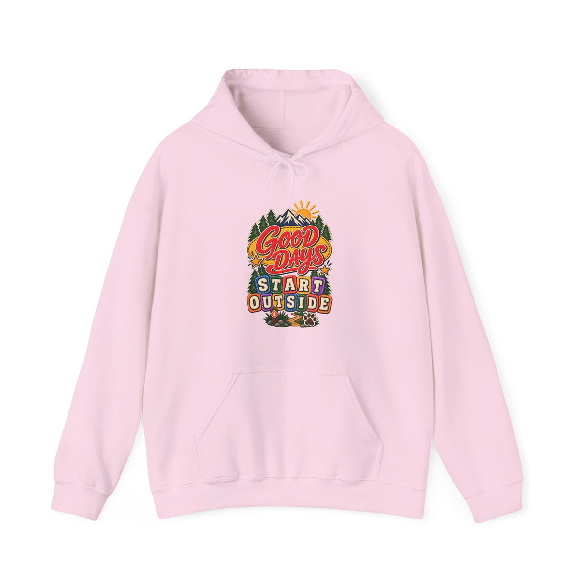 Good Days Start Outside Hoodie — Soft Fleece