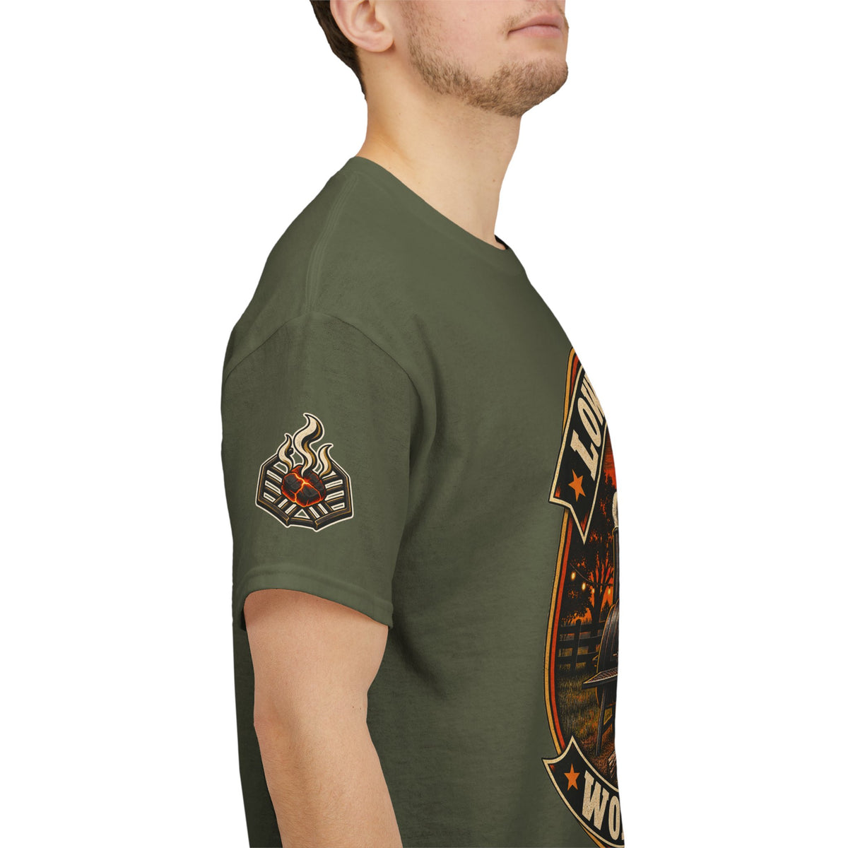 Low. Slow. Work It. BBQ Smoker T-Shirt