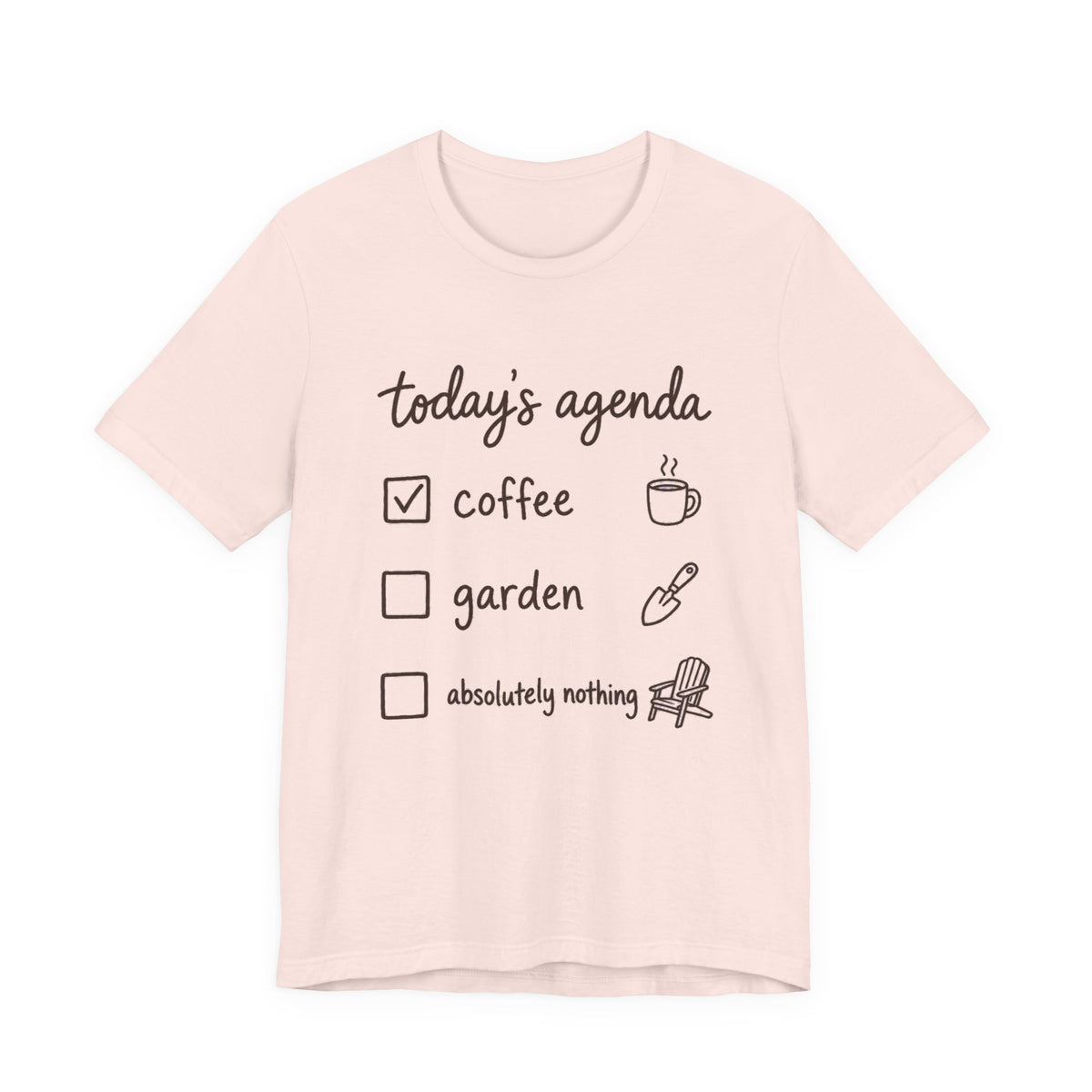 Today's Agenda Botanical T-Shirt