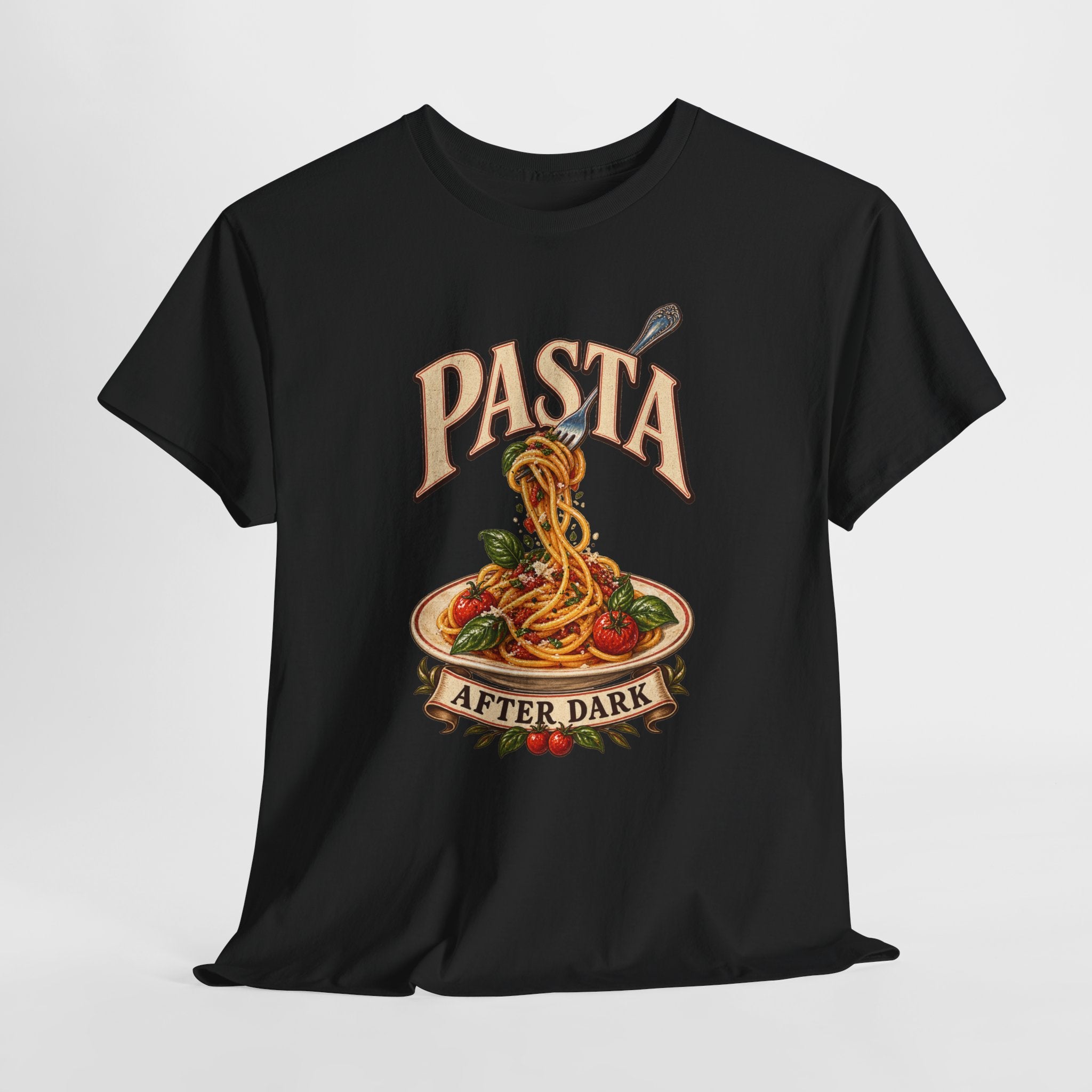 Pasta After Dark Late Night Cooking T-Shirt