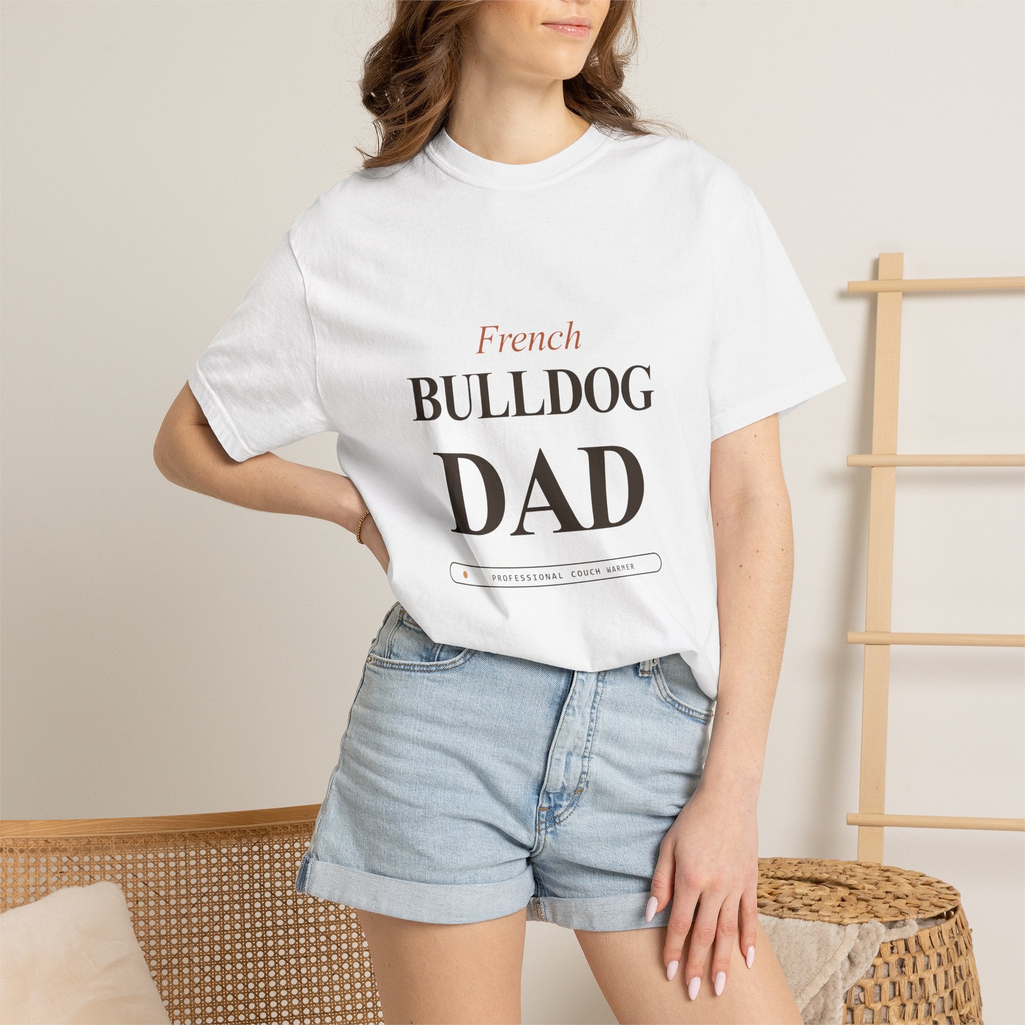 Professional Couch Warmer - French Bulldog Dad