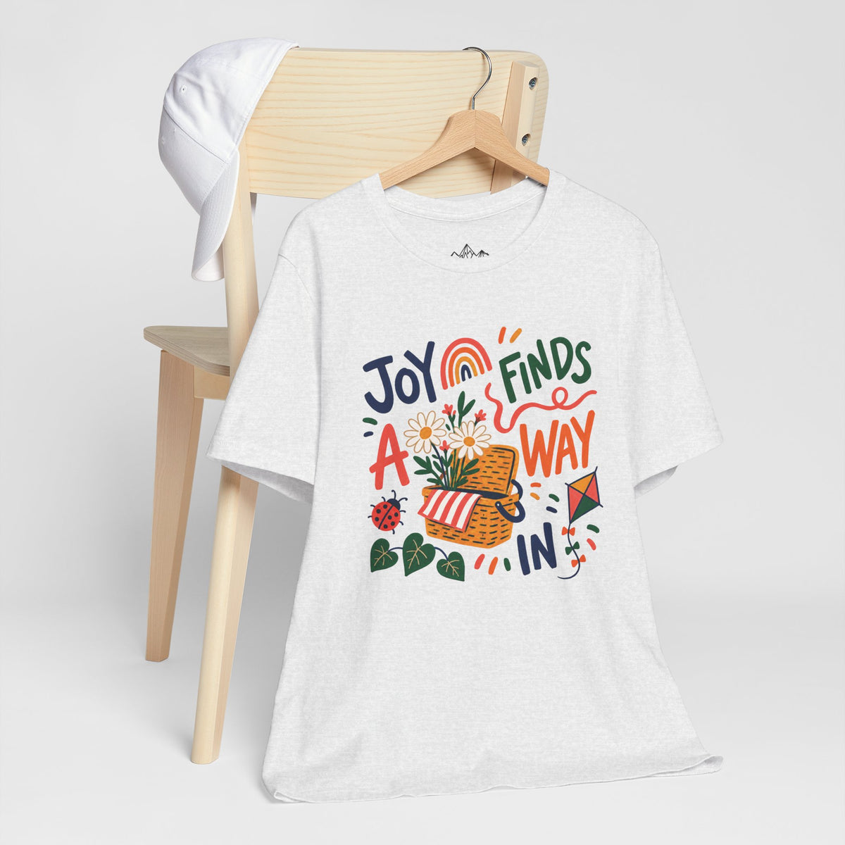 Joy Finds a Way In T-Shirt — Soft Everyday Cotton