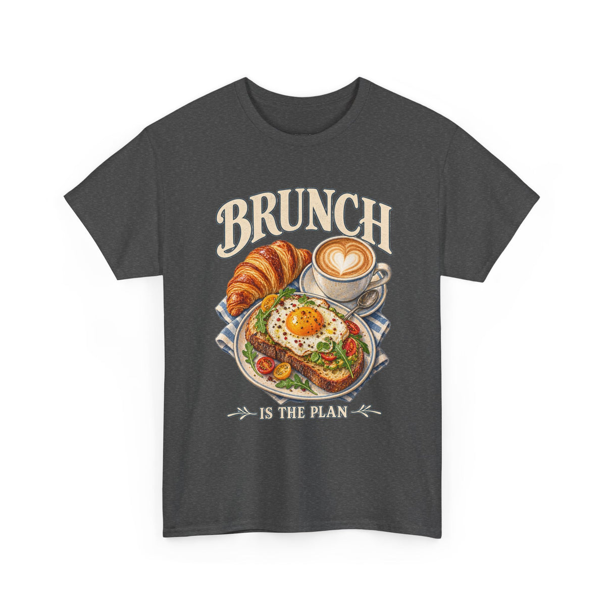 Brunch Is the Plan Funny Brunch T-Shirt