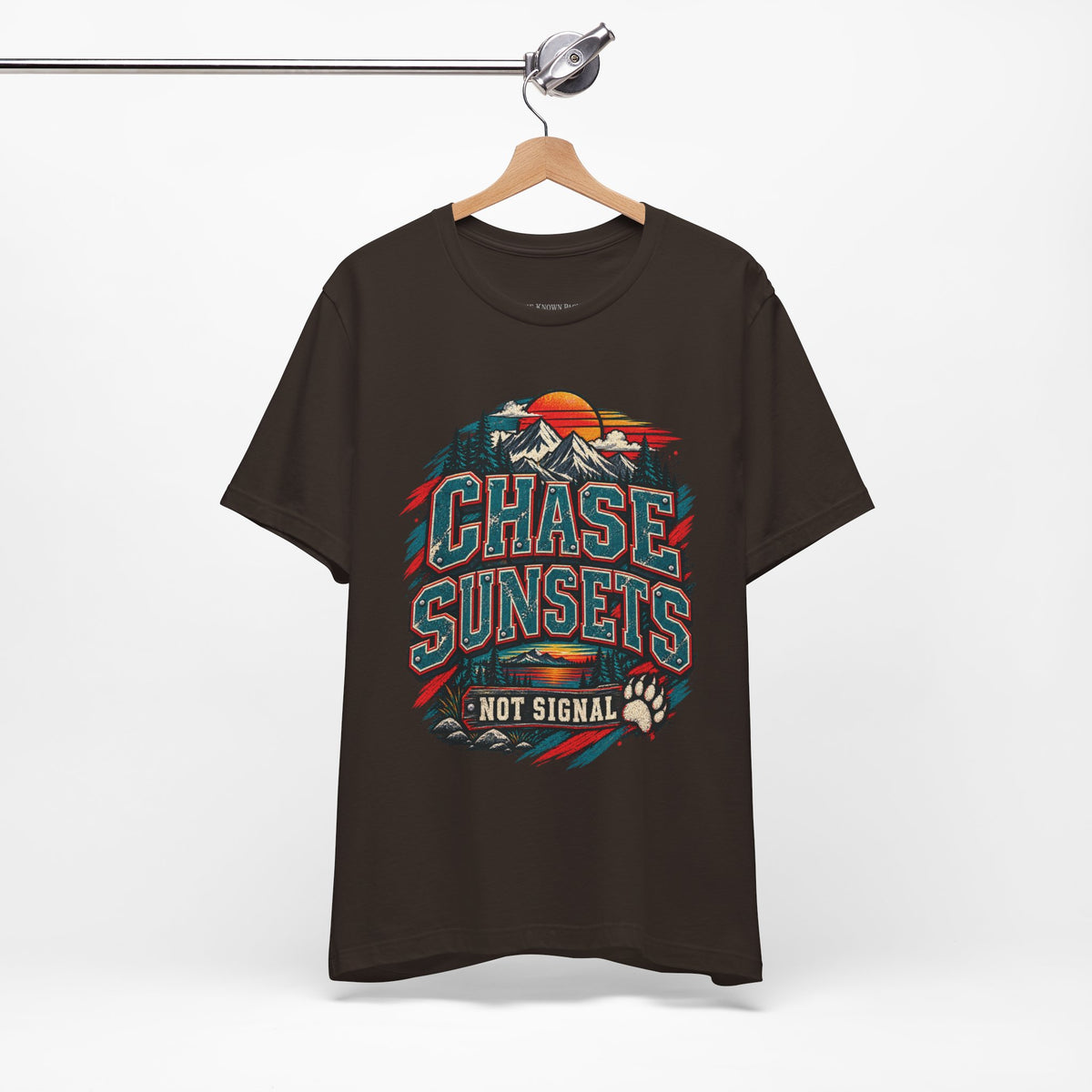 Chase Sunsets Not Signal T-Shirt