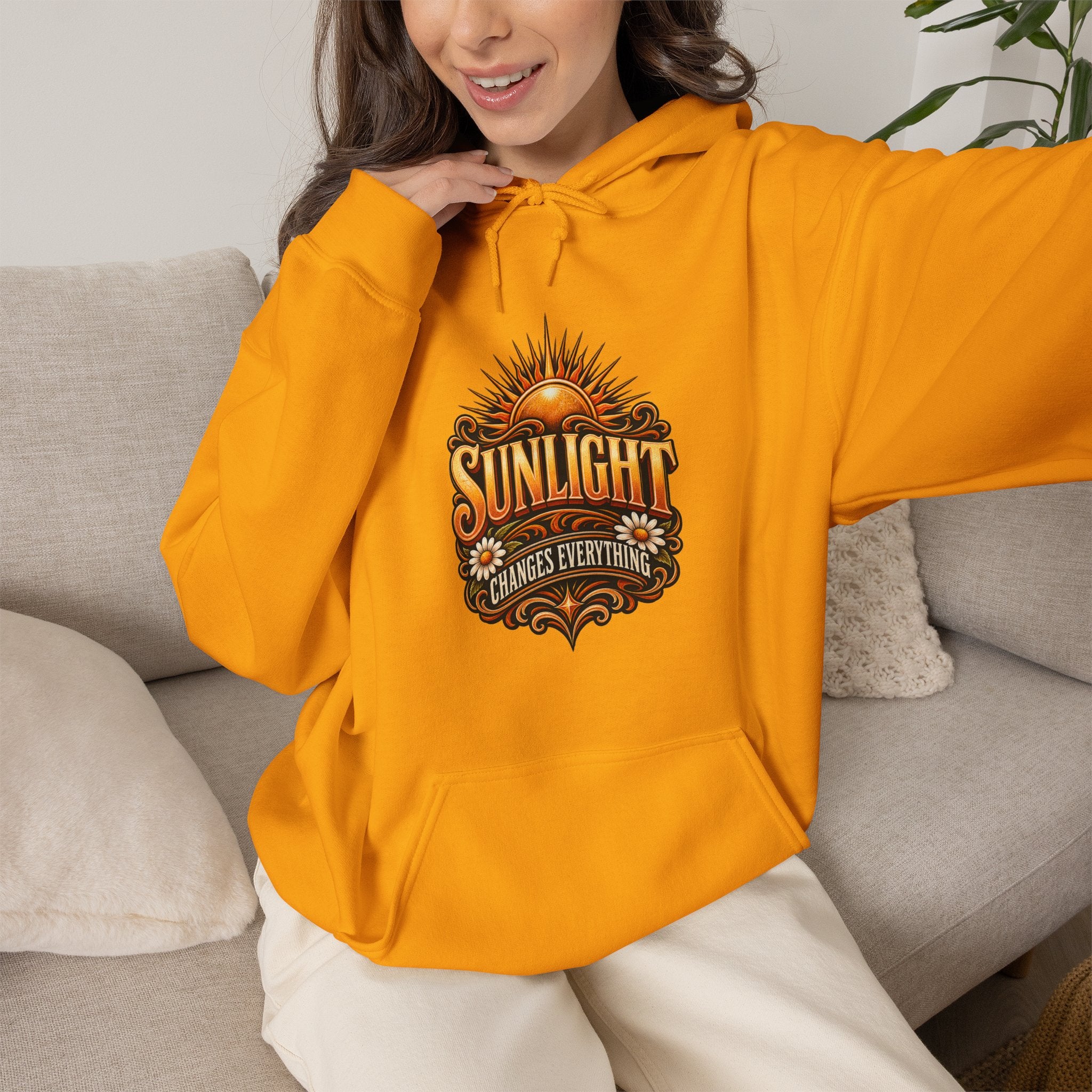 Sunlight Changes Everything Hooded Sweatshirt